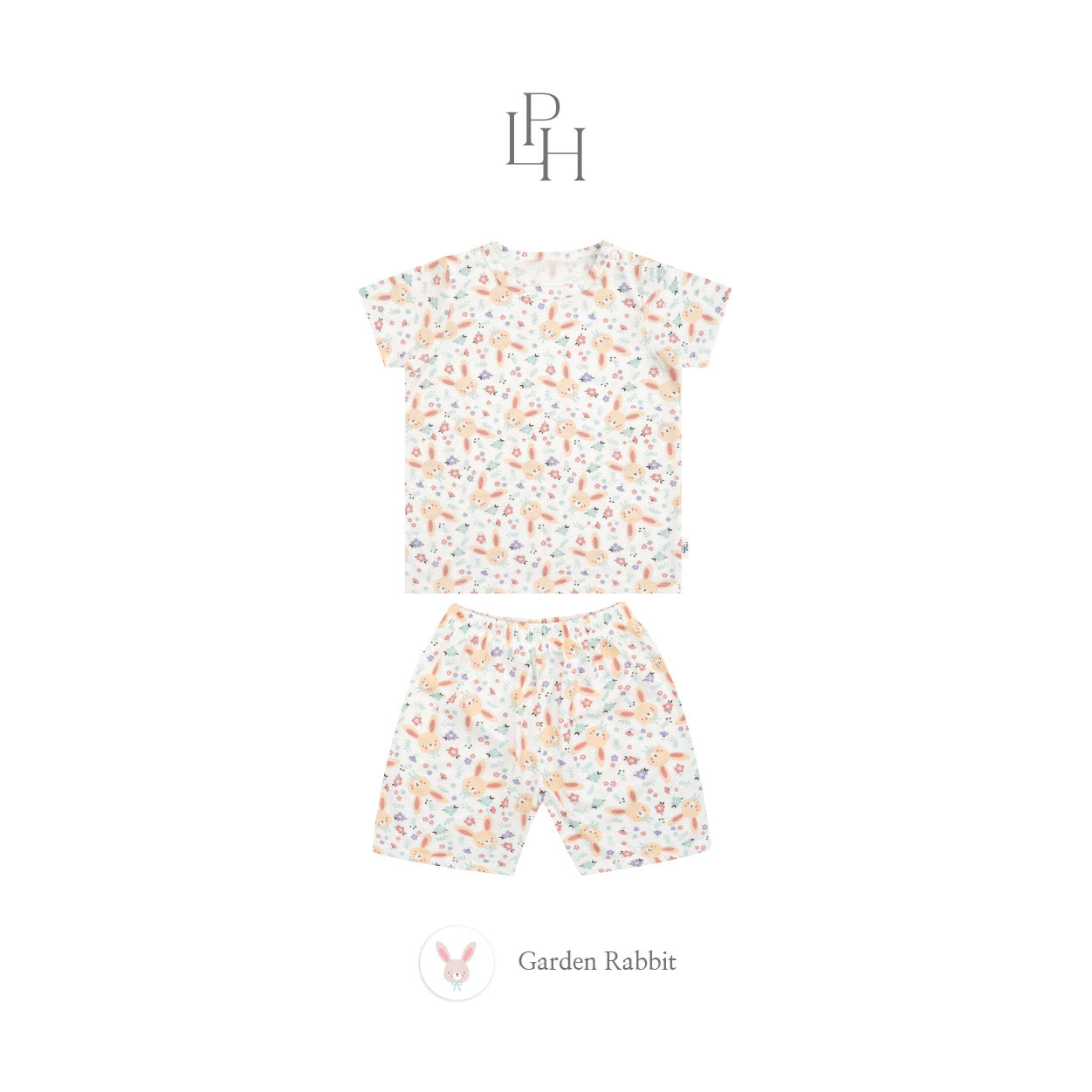 Little Wear Shoulder Button Short Set 42.0