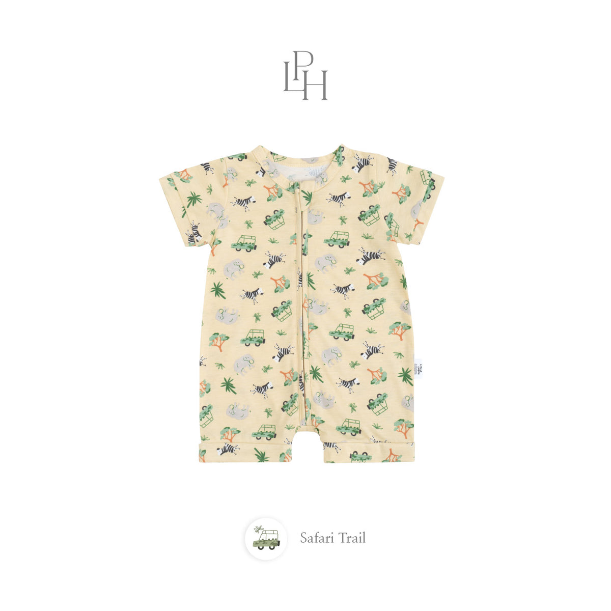 Little Wear Zipper Playsuit 45.0