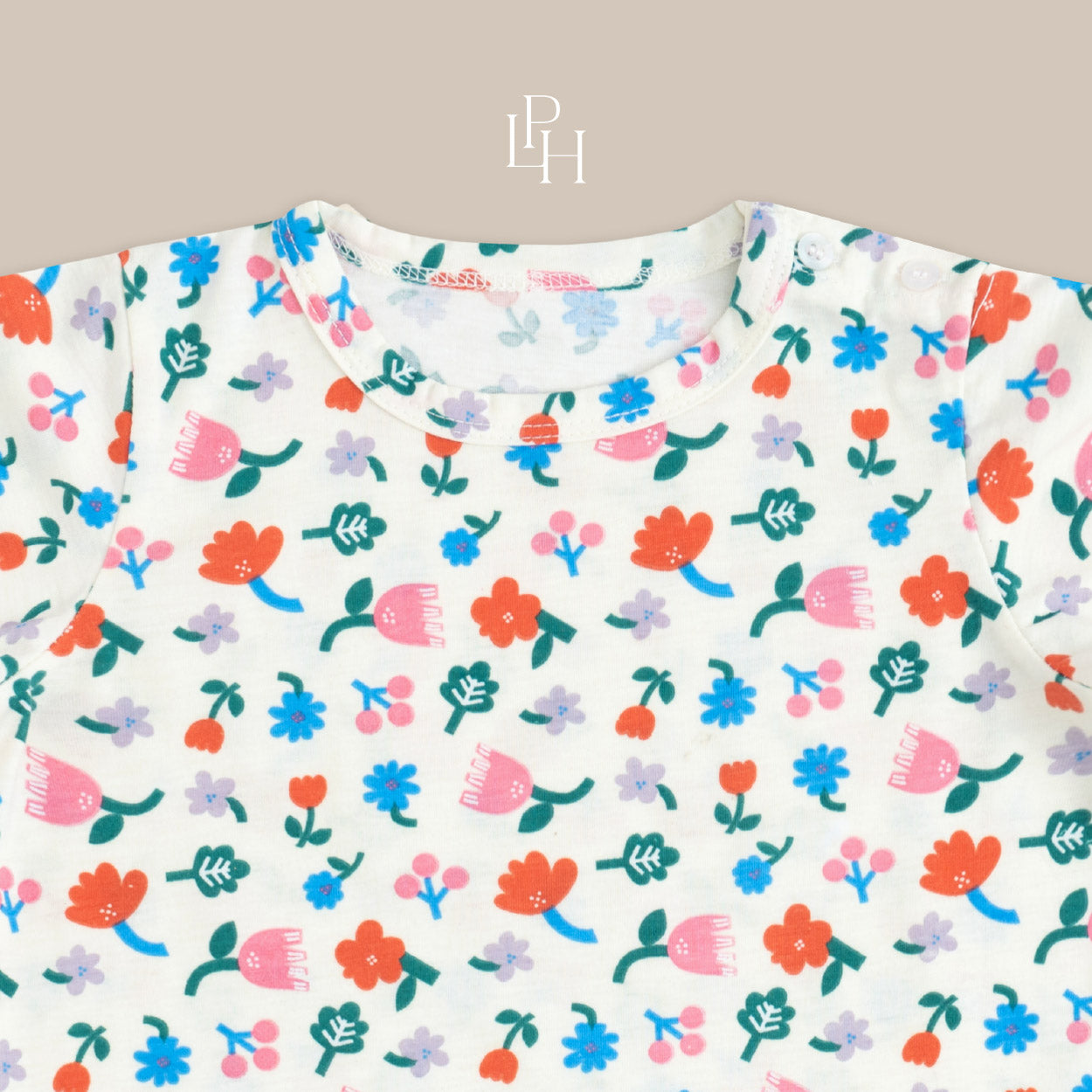 Little Wear Shoulder Button Short Set 43.0