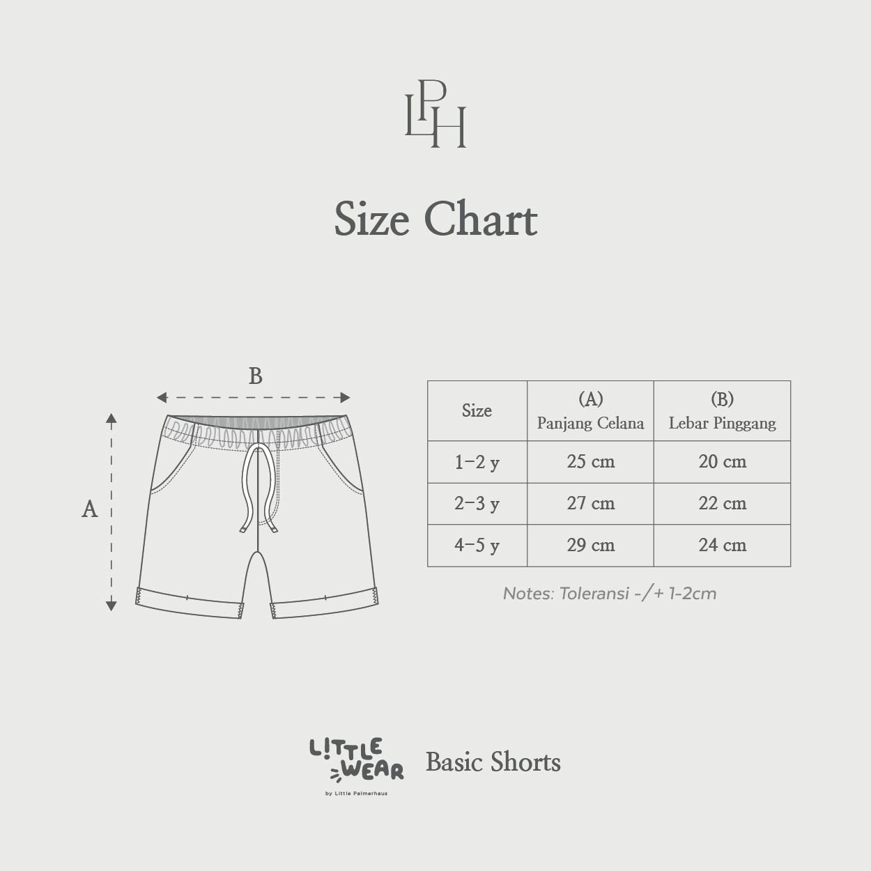 Little Wear Basic Shorts
