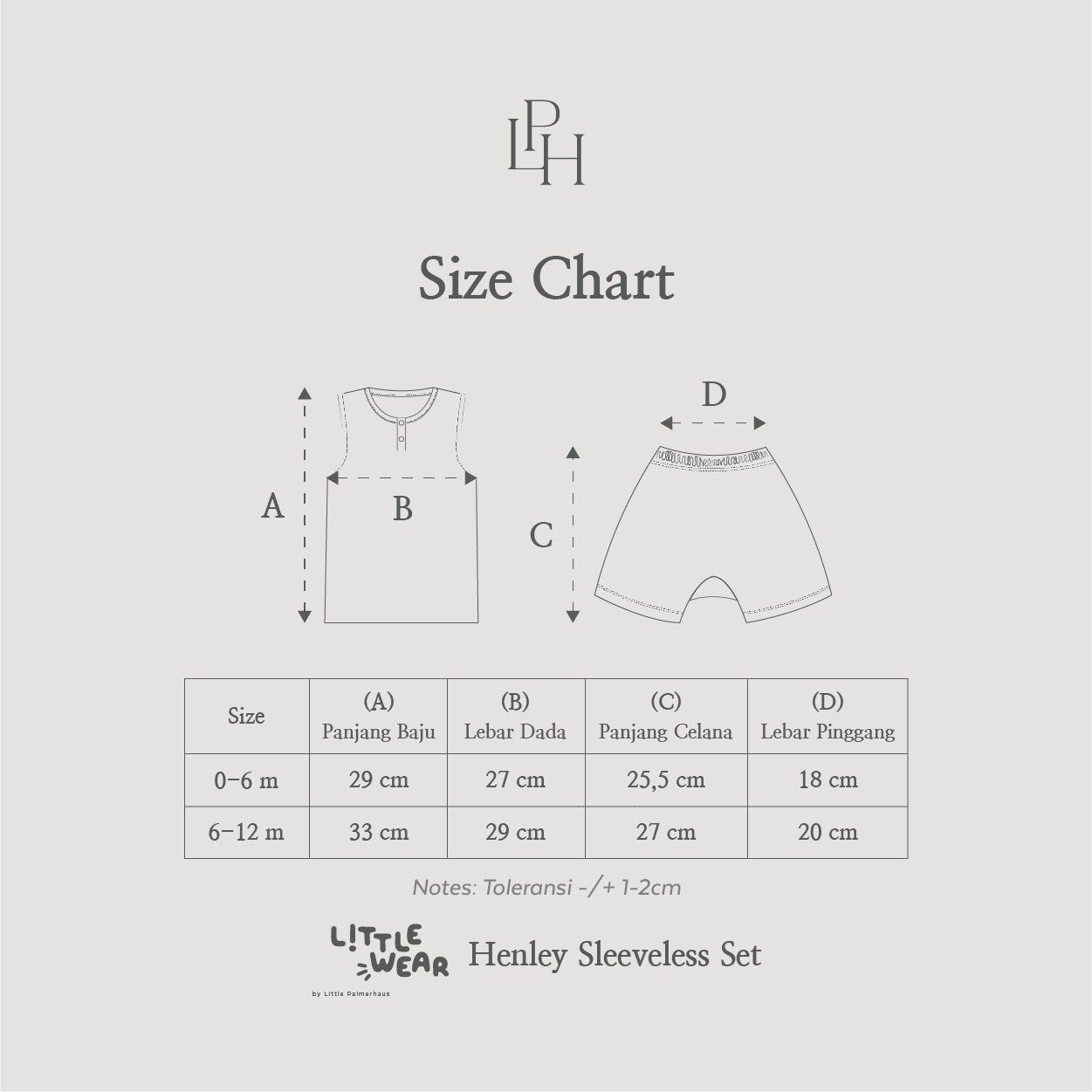 Little Wear Henley Sleeveless Set 40.0