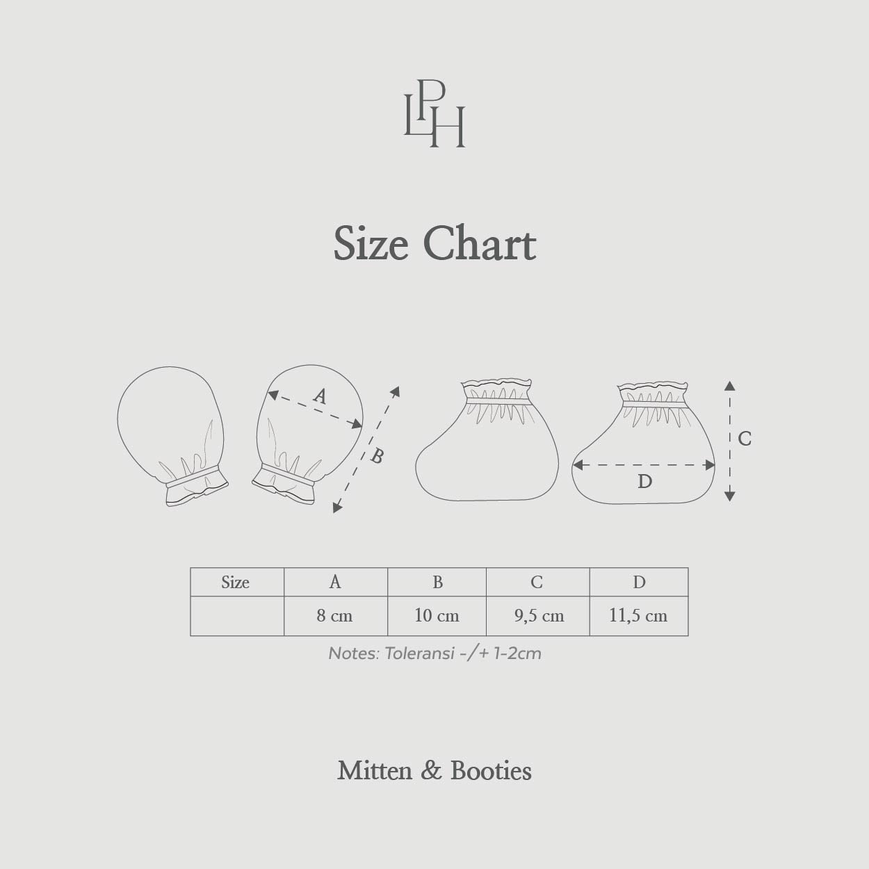 Mitten & Booties 18.0
