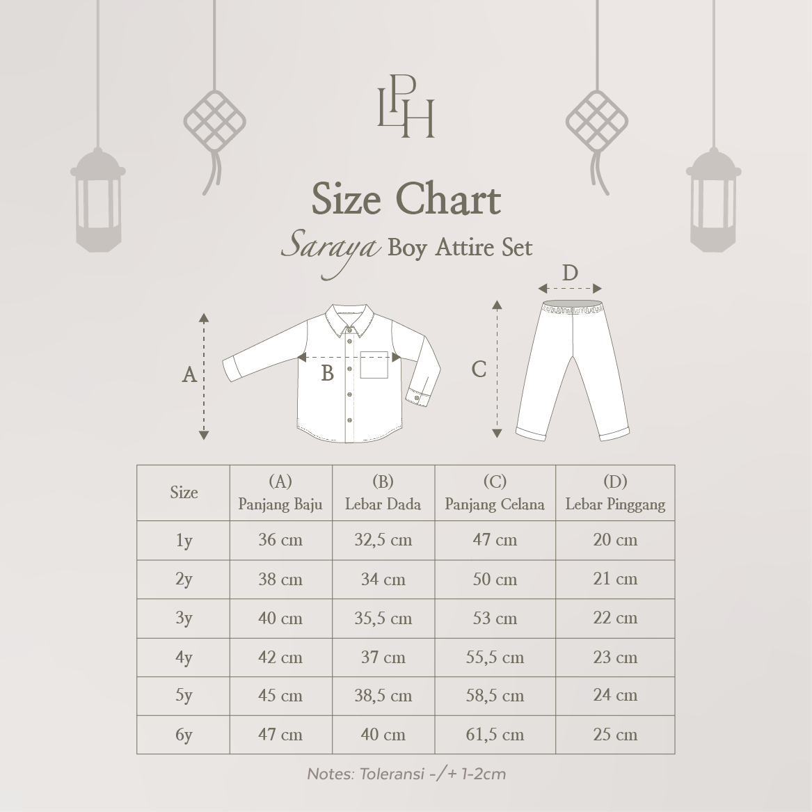 Saraya Boy Attire Set