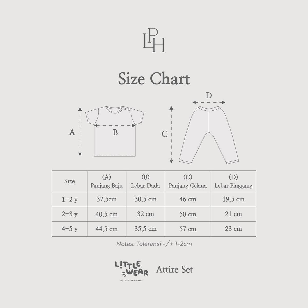 Little Wear Attire Set 44.0