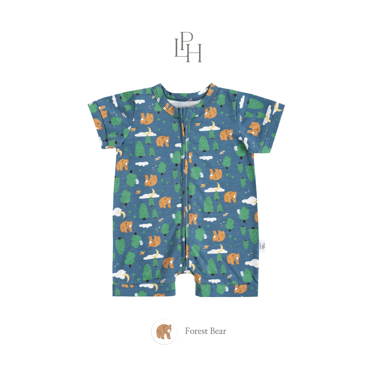 Little Wear Zipper Playsuit 42.0