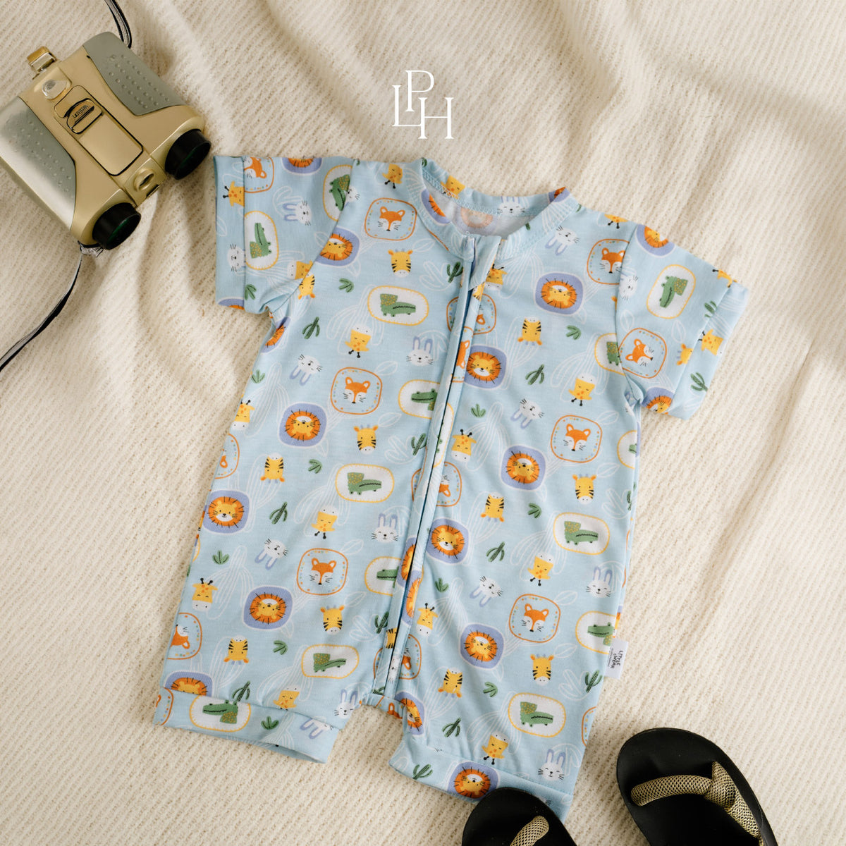 Little Wear Zipper Playsuit 45.0