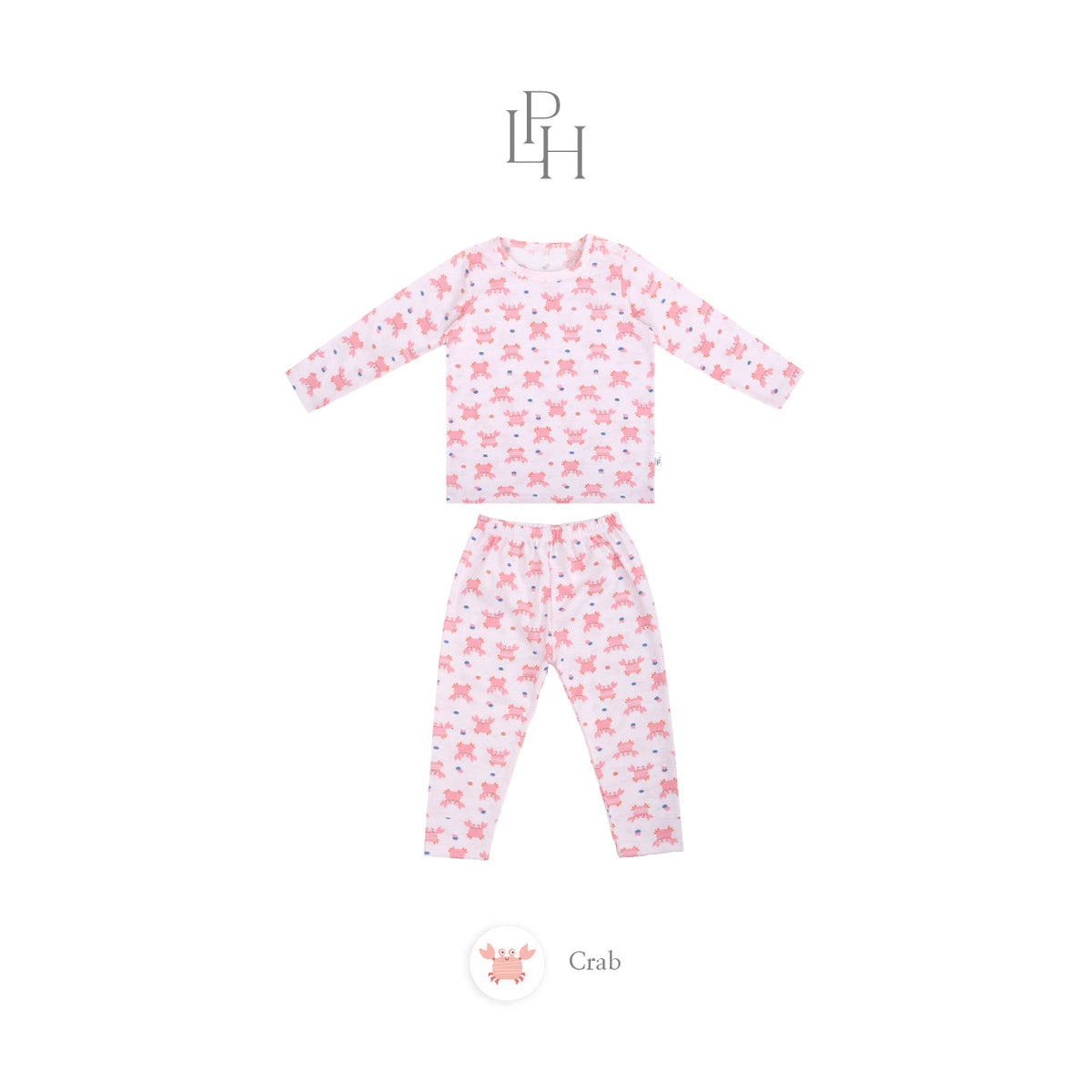 Little Wear Shoulder Button Long Set 44.0