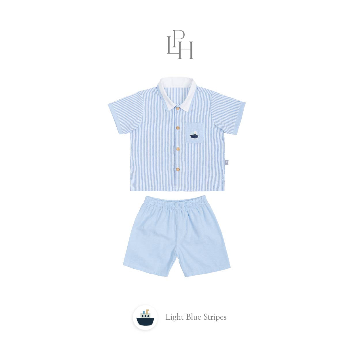 Little Sailor Kids Attire Set