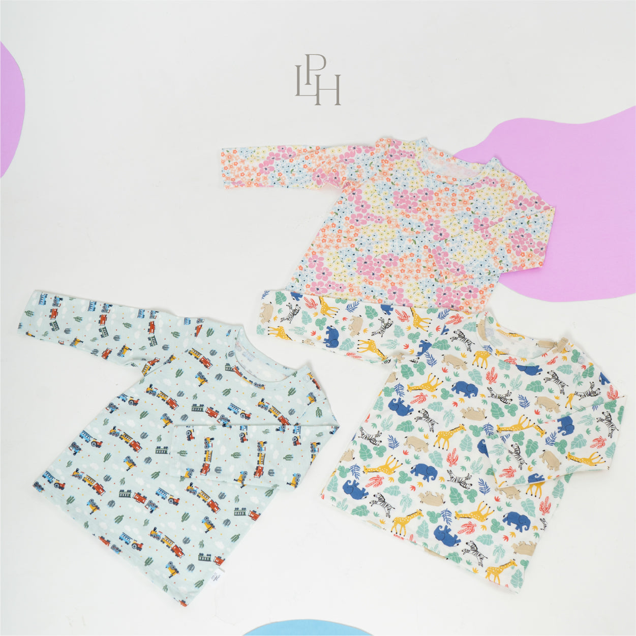 Little Wear Shoulder Button Long Set 38.0