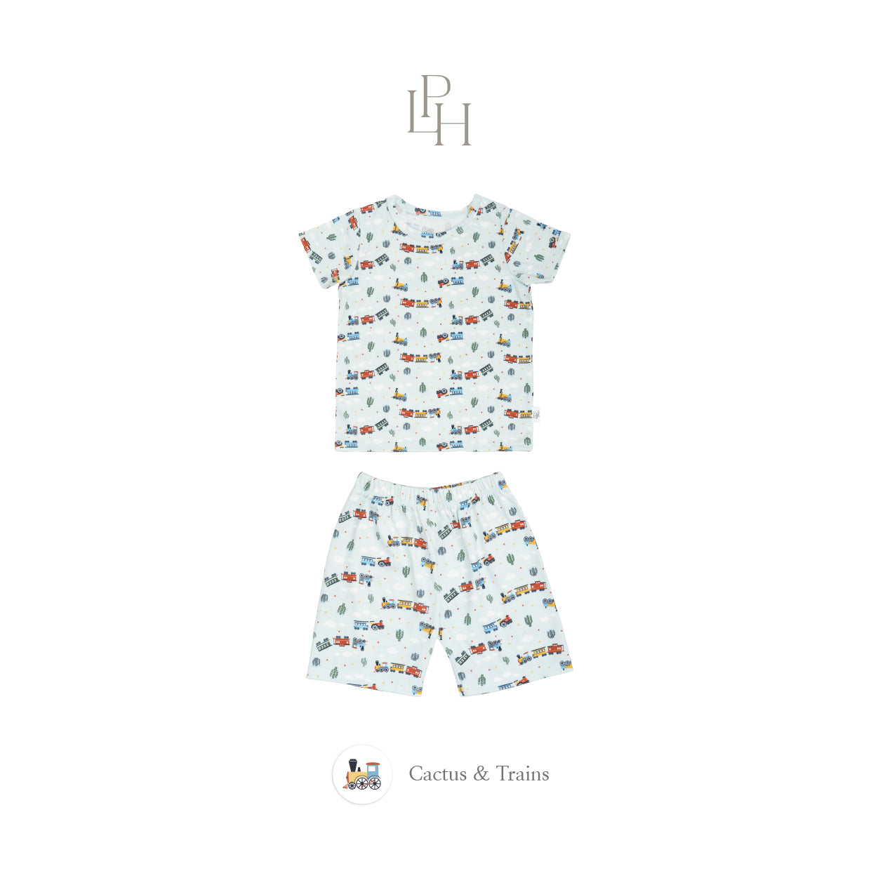 Little Wear Shoulder Button Short Set 38.0