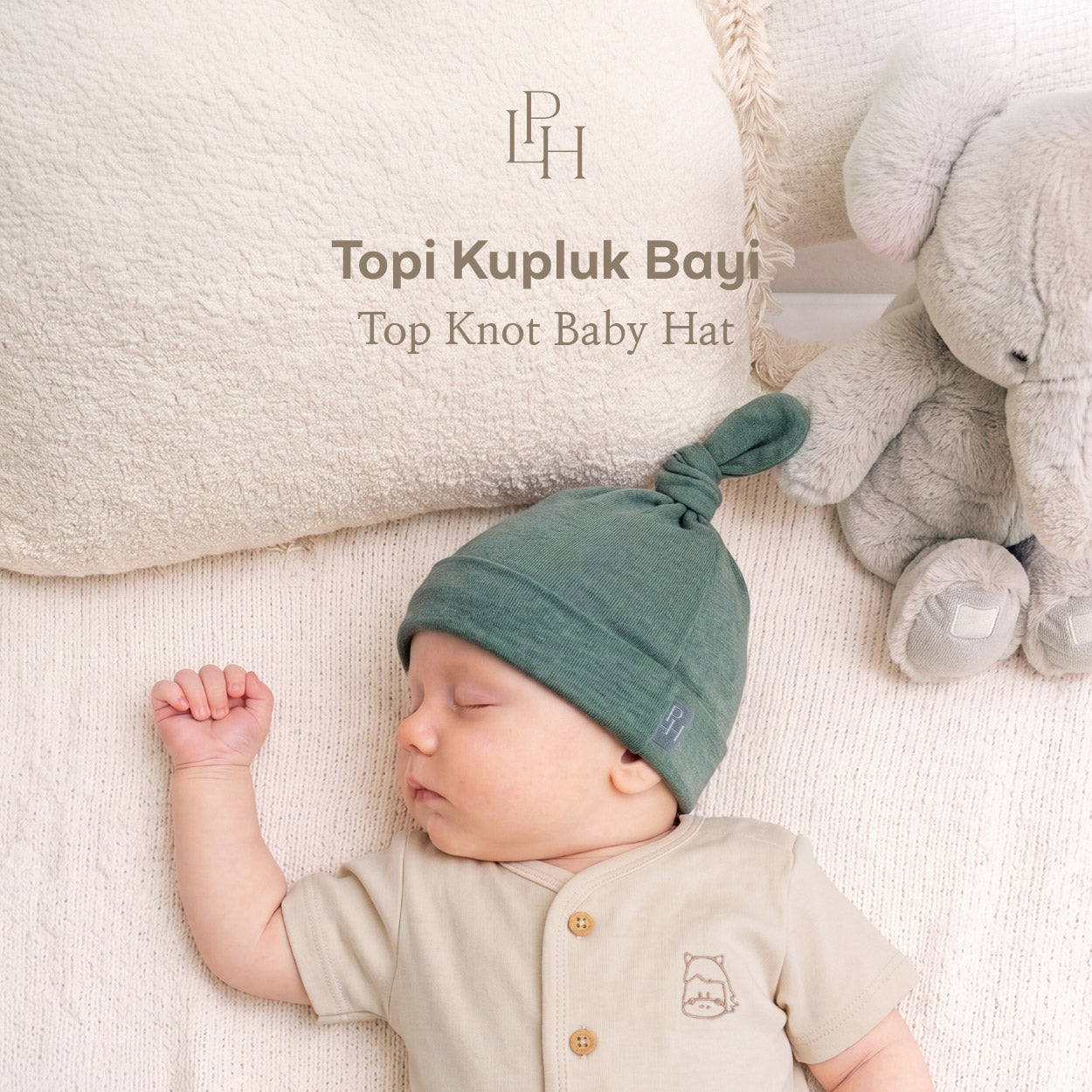 Top Knot Baby Hat 3.0