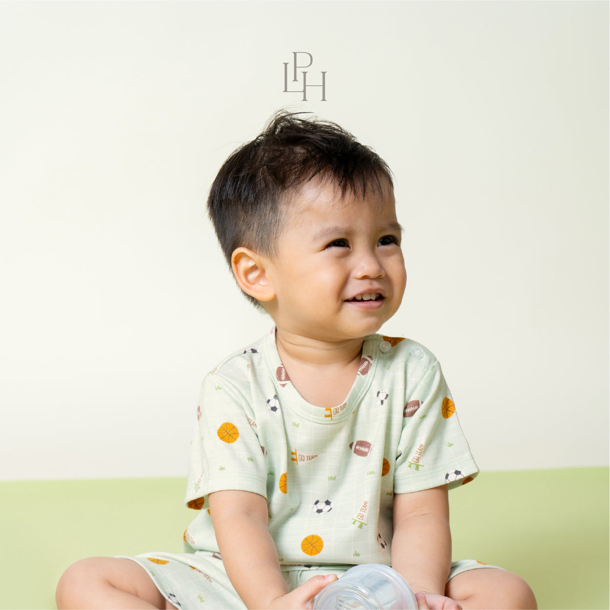 Little Wear Shoulder Button short set 35.0
