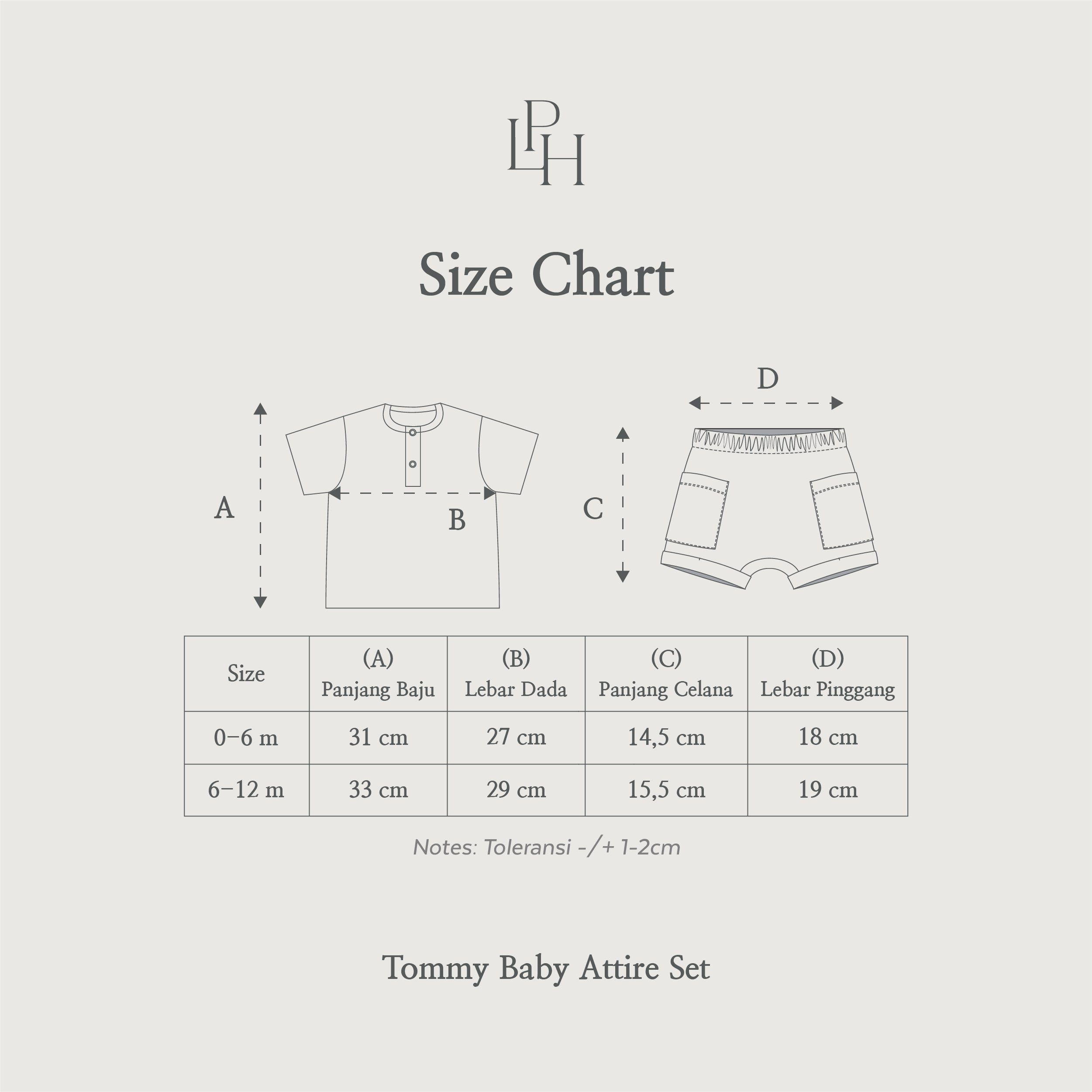 Tommy Baby Attire Set