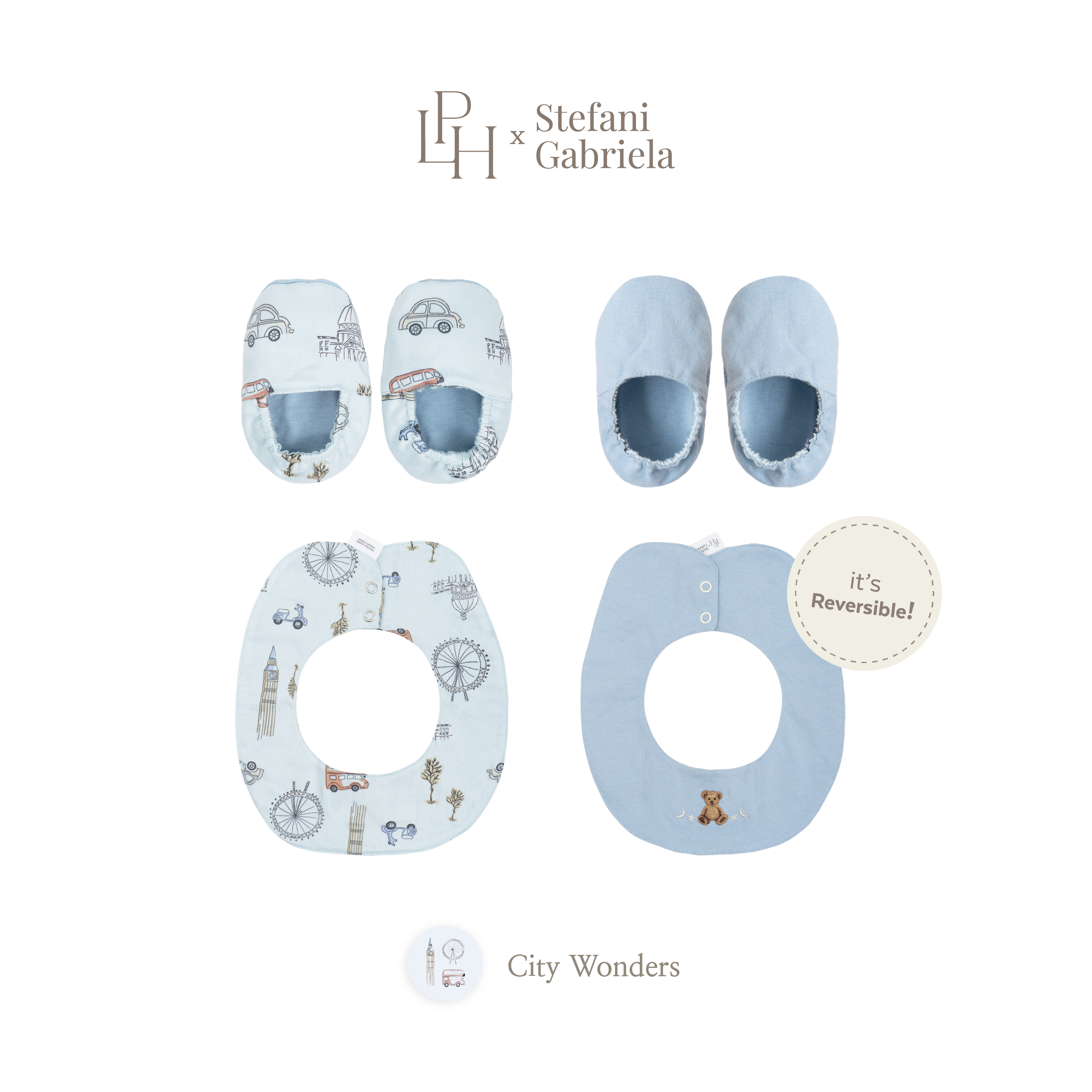 LPH x STEFANI GABRIELA BOY REVERSIBLE SET