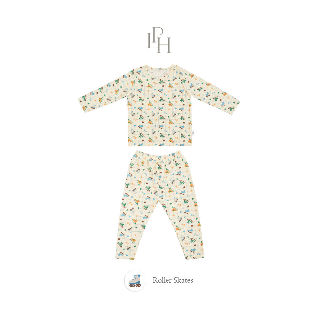 Little Wear Shoulder Button Long Set 37.0