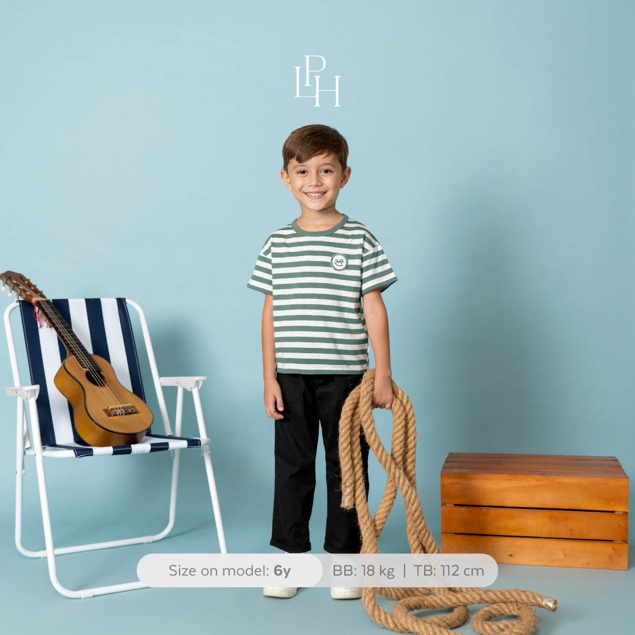 Little Sailor Stripes T-Shirt