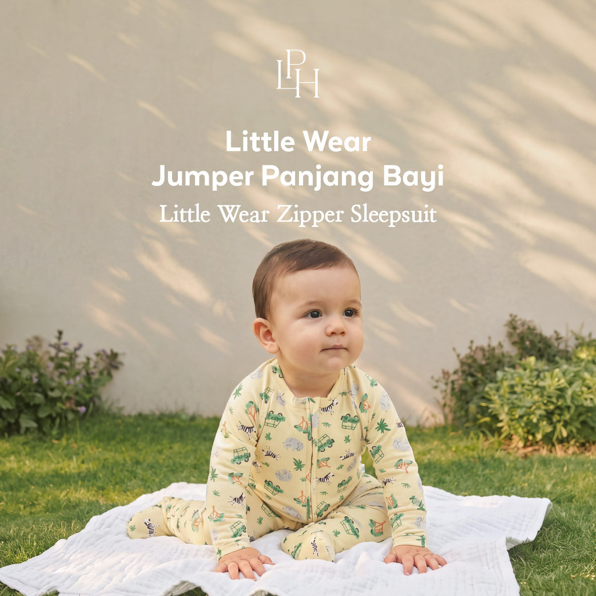 Little Wear Zipper Sleepsuit 45.0