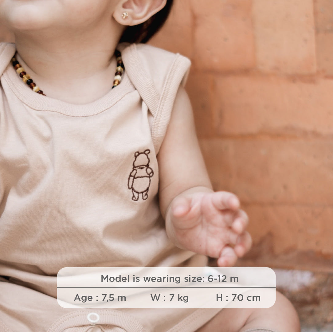Pooh's Honey Hunt Baby Romper