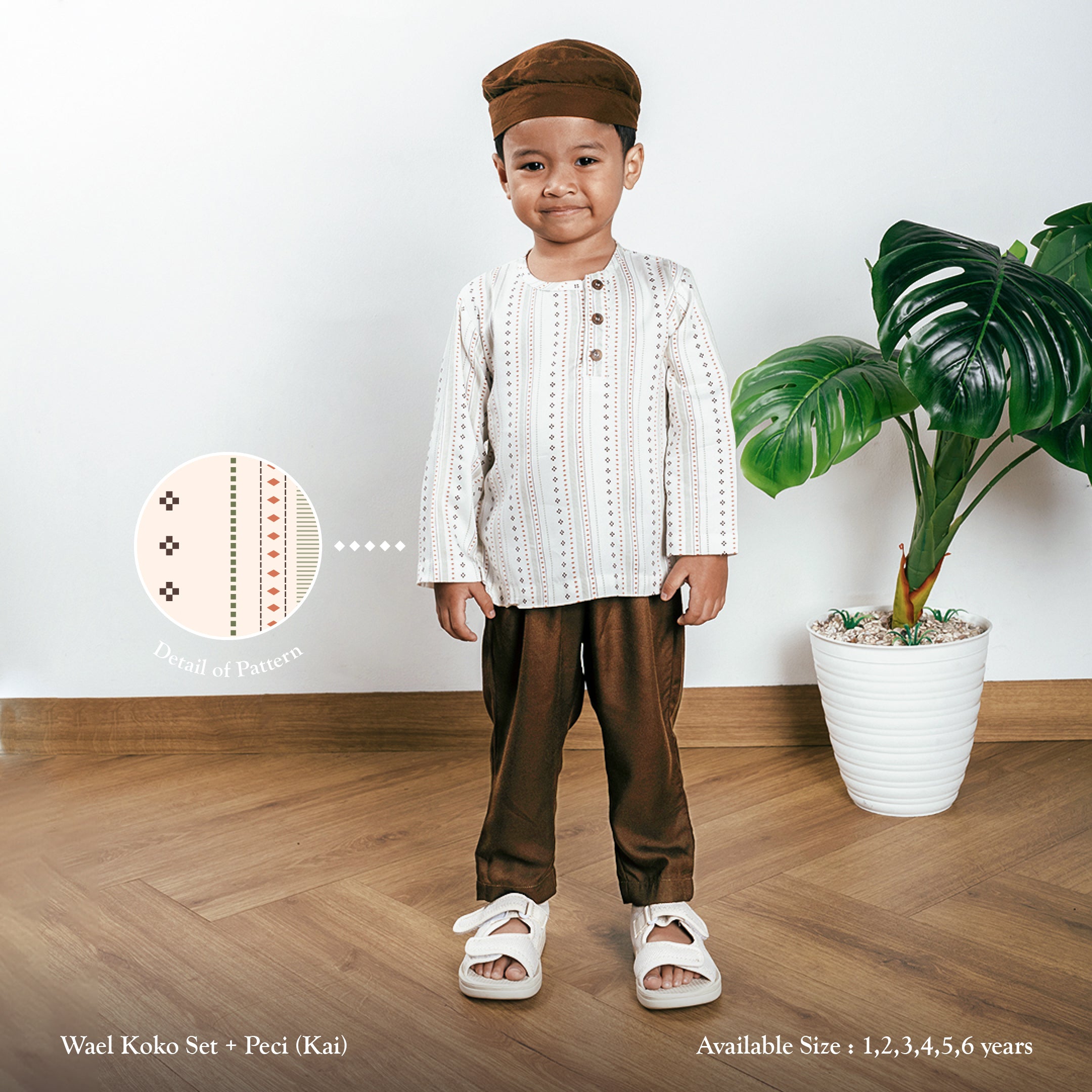 Wael Koko Set + Peci