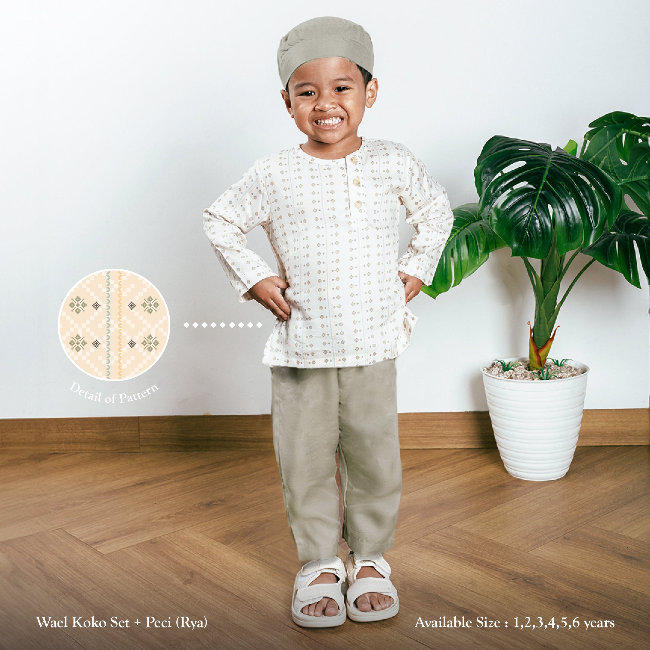 Wael Koko Set + Peci