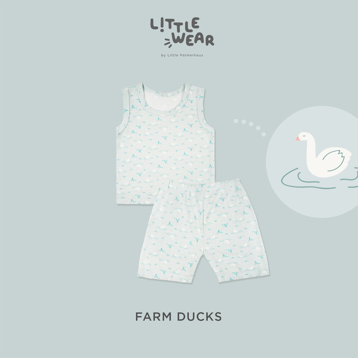 Little Wear Kids Sleeveless Set 22.0