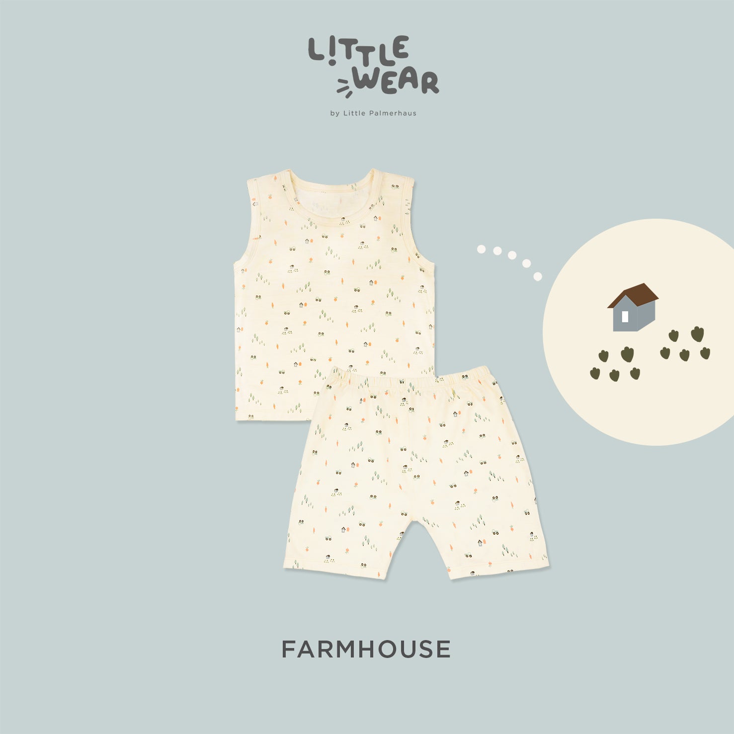 Little Wear Kids Sleeveless Set 22.0