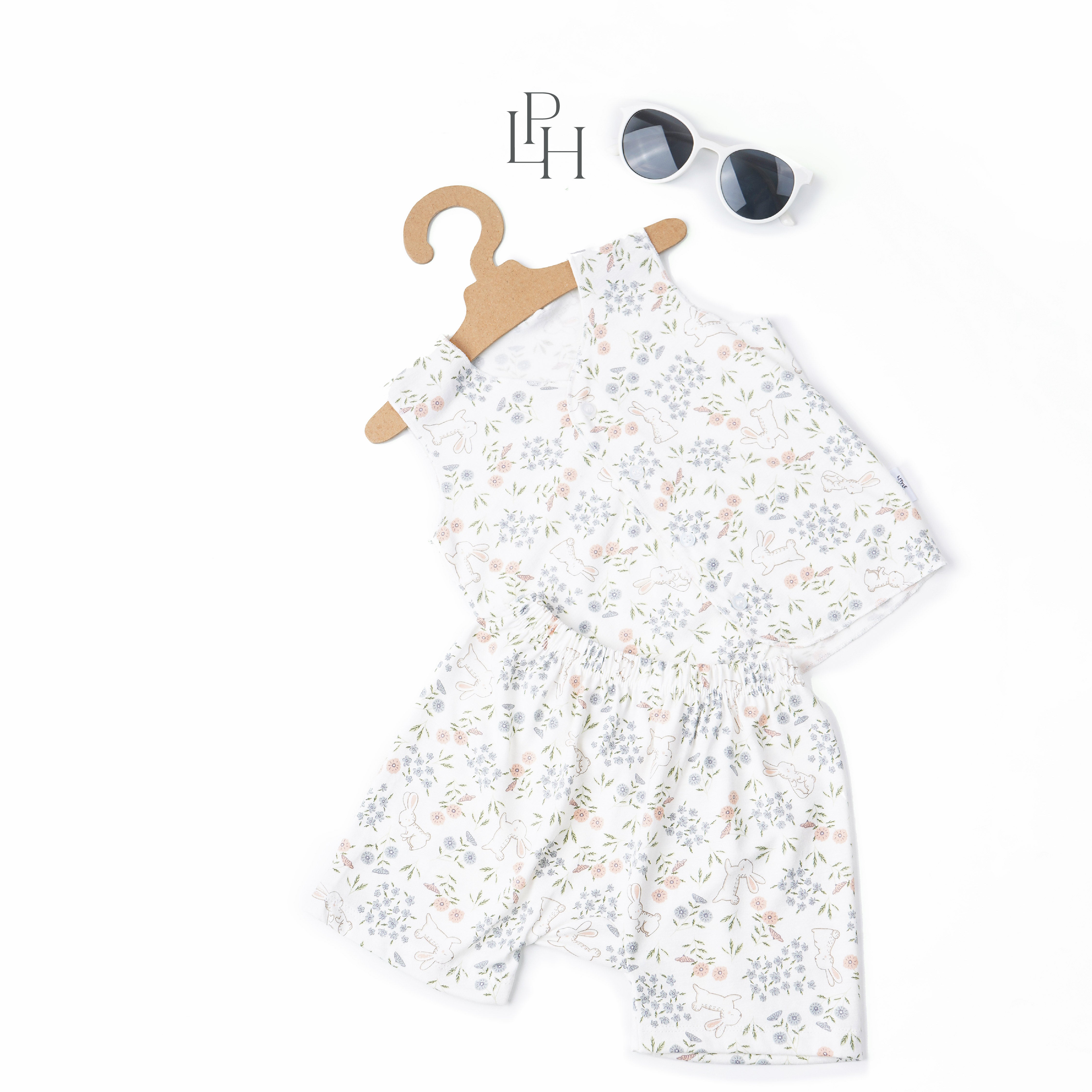 Little Wear Button Sleeveless Set 27.0