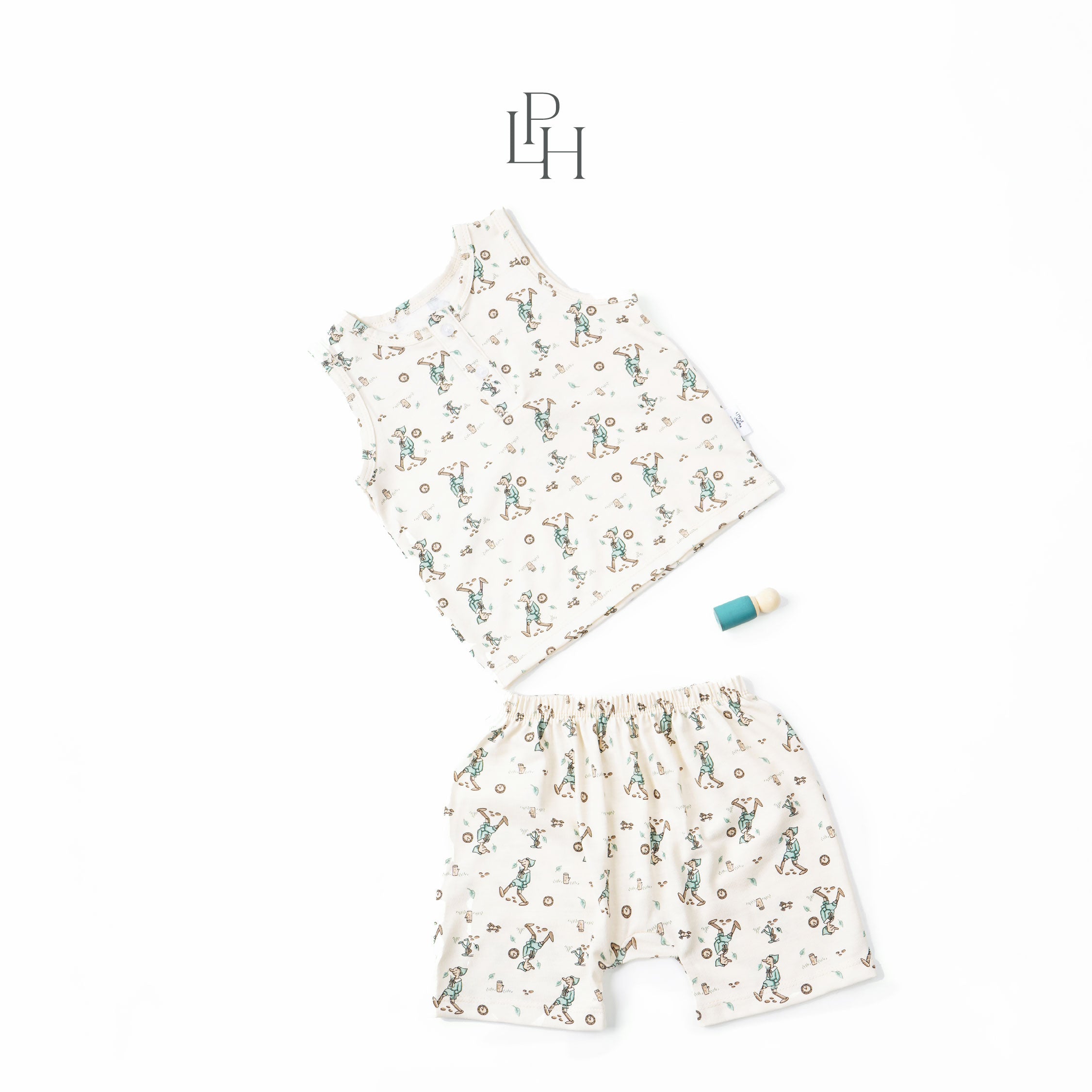 Little Wear Henley Sleeveless Set 28.0