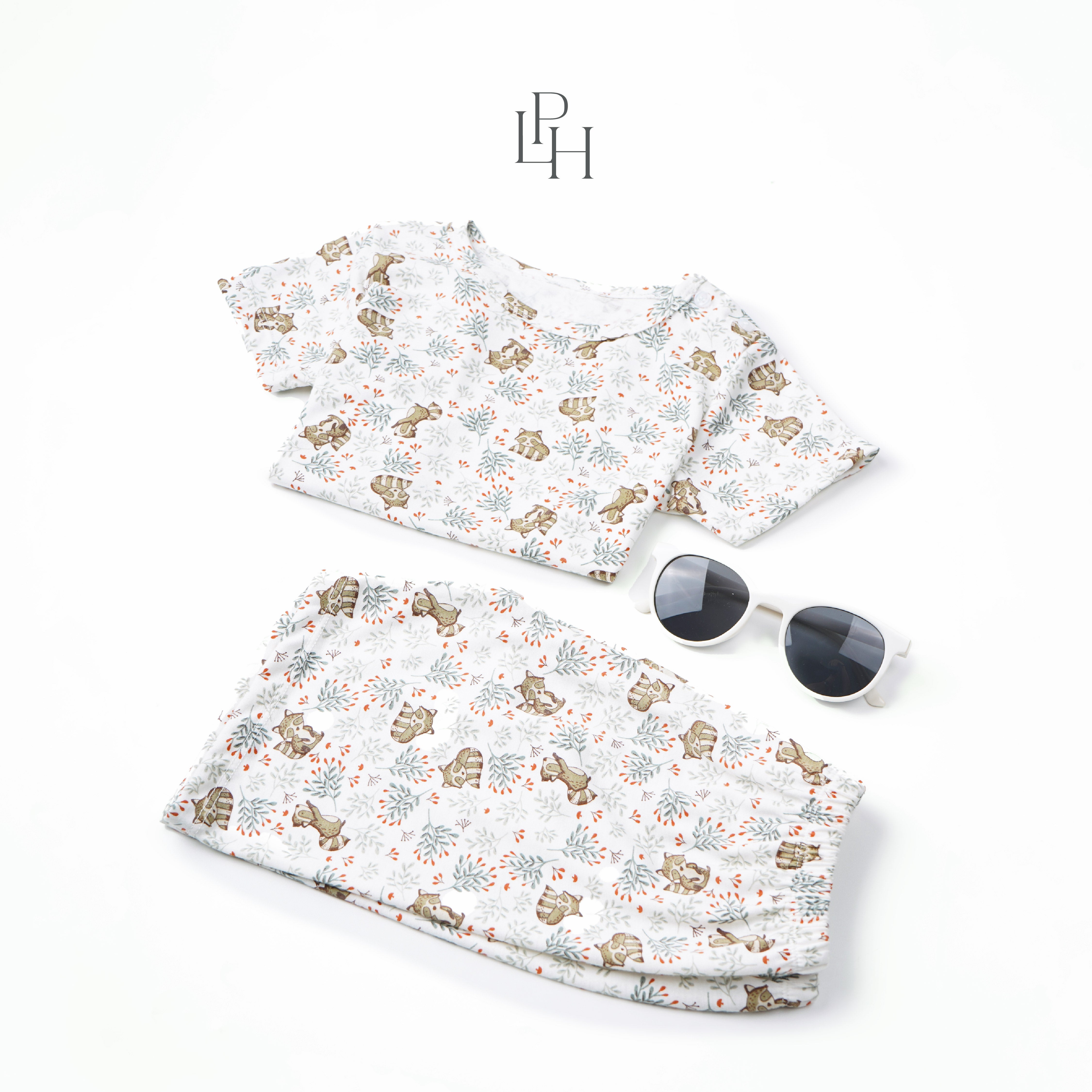 Little Wear Shoulder Button Short Set 27.0
