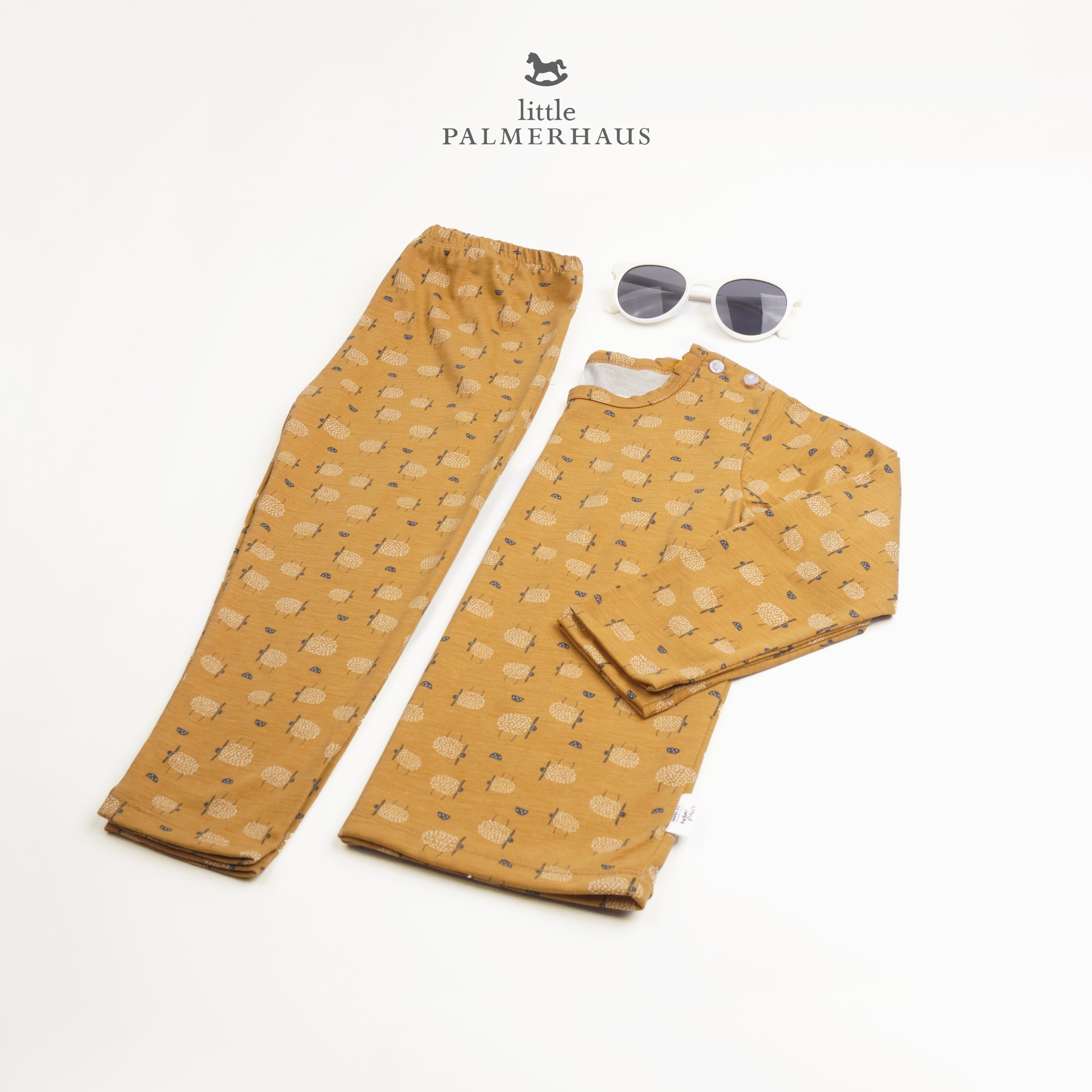 Little Wear Shoulder Button Long Set 15.0
