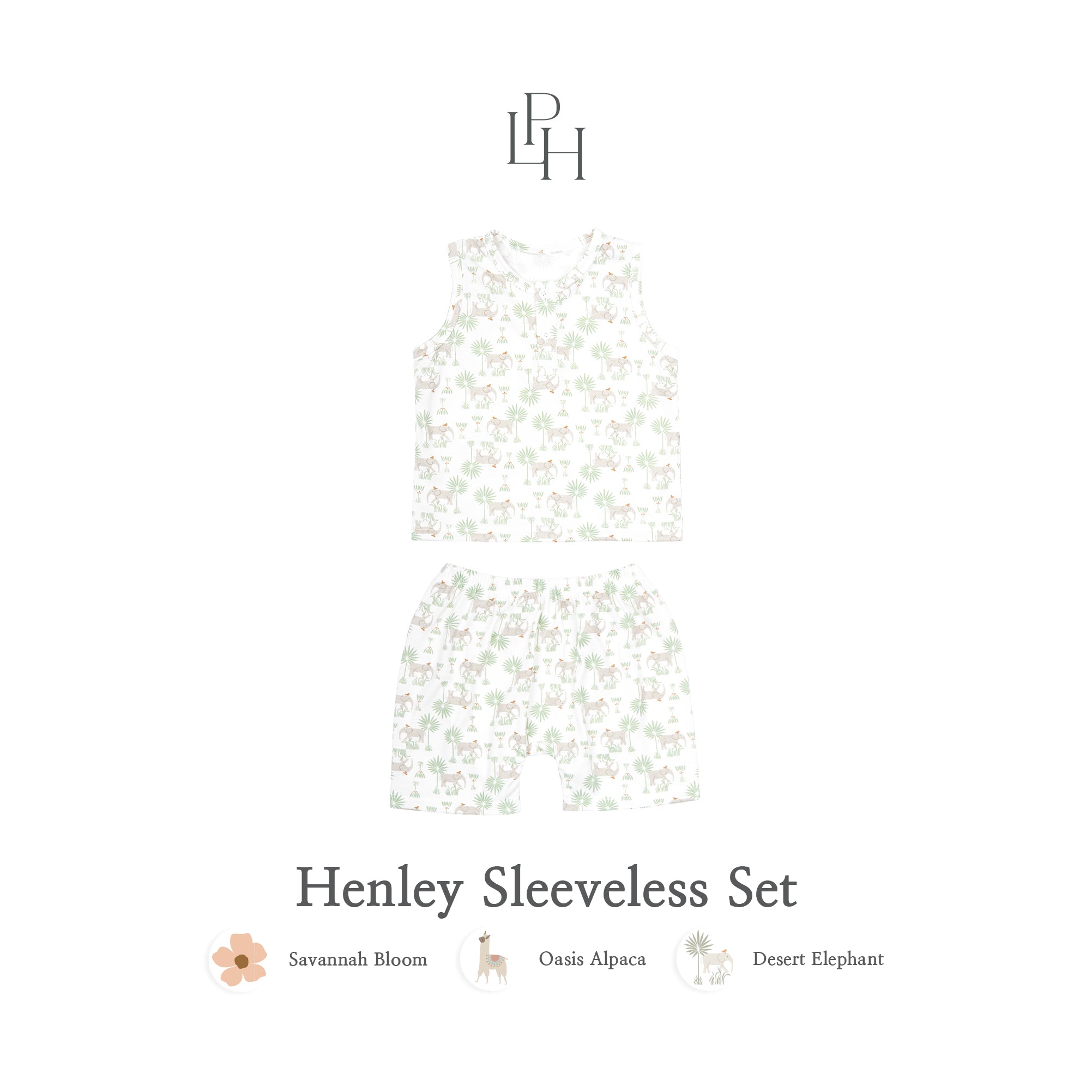 Little Wear Henley Sleeveless Set 29.0