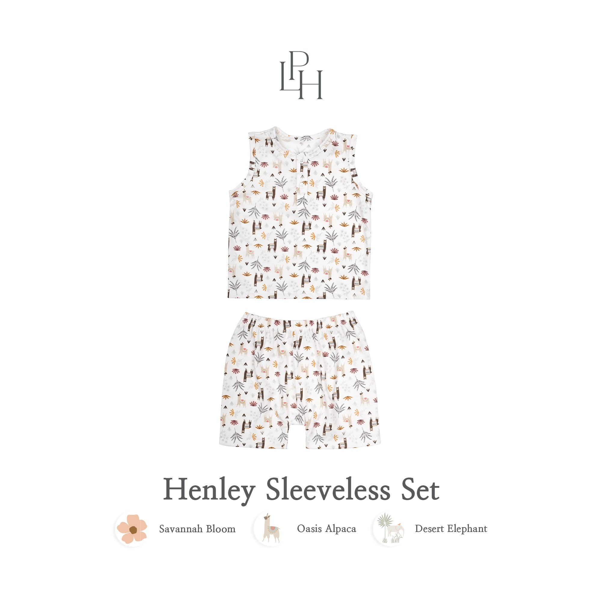 Little Wear Henley Sleeveless Set 29.0
