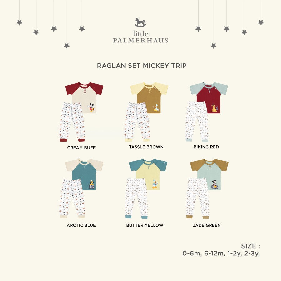 Disney Mickey Trip Raglan Set