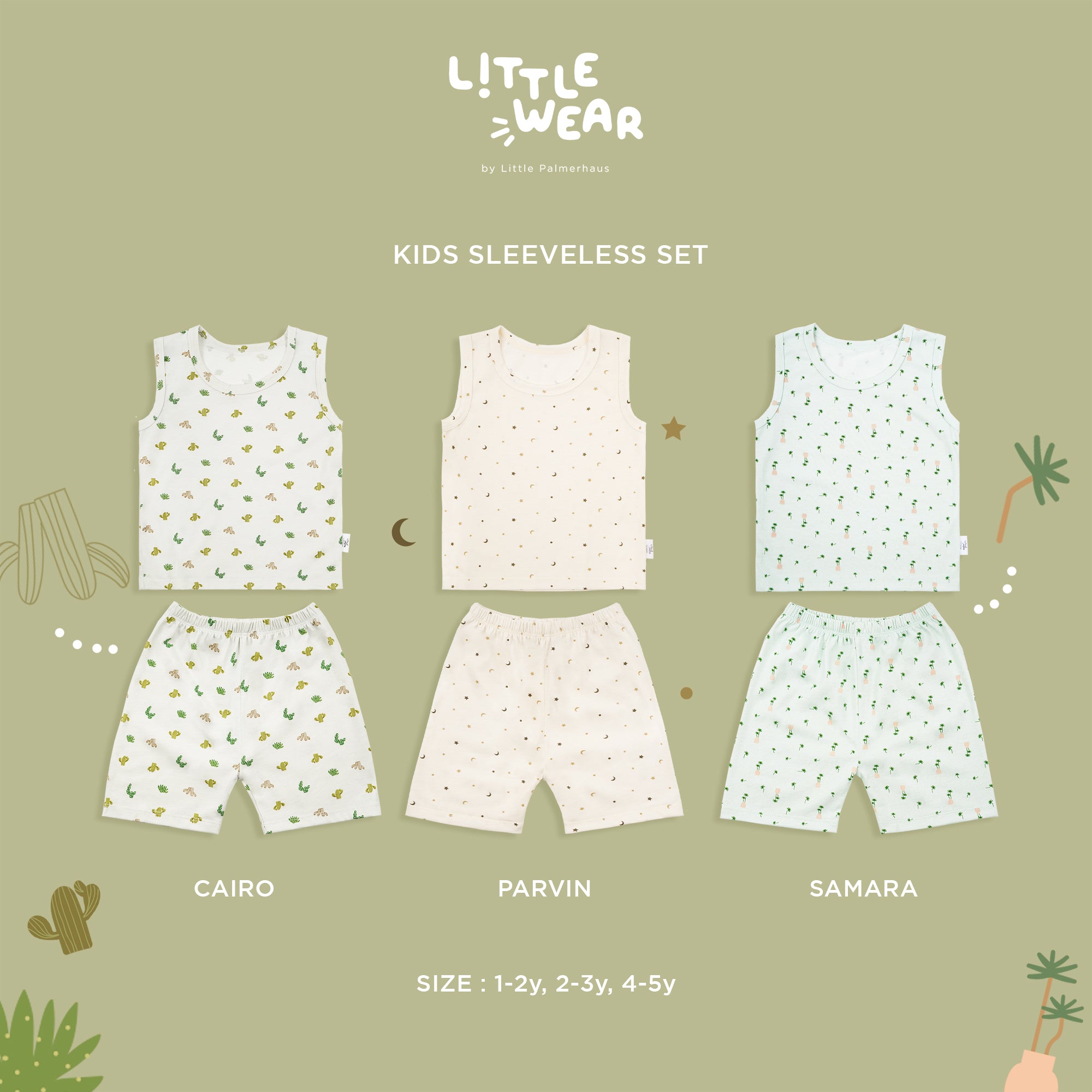 Little Wear Kids Sleeveless Set 21.0