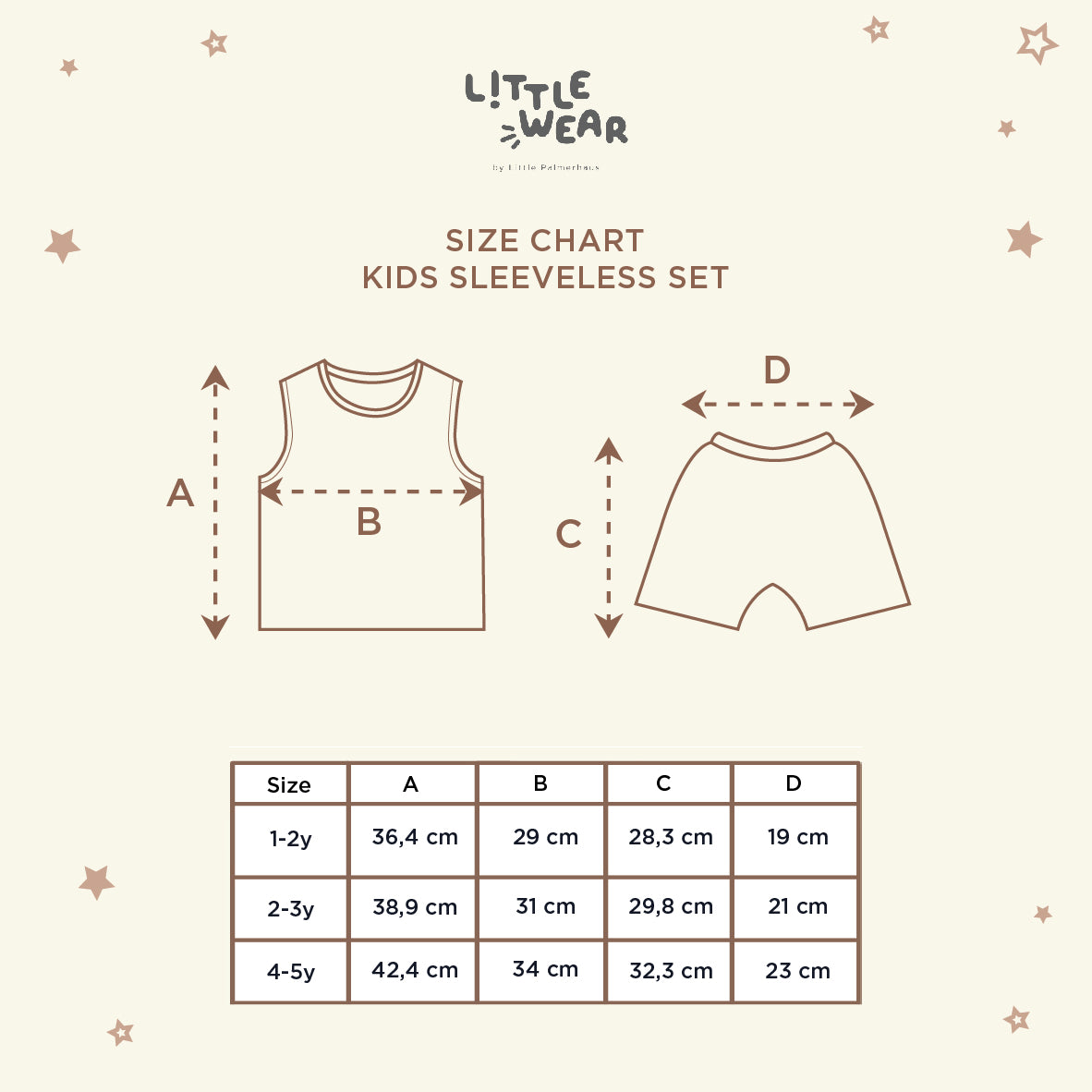 Little Wear Kids Sleeveless Set 15.0
