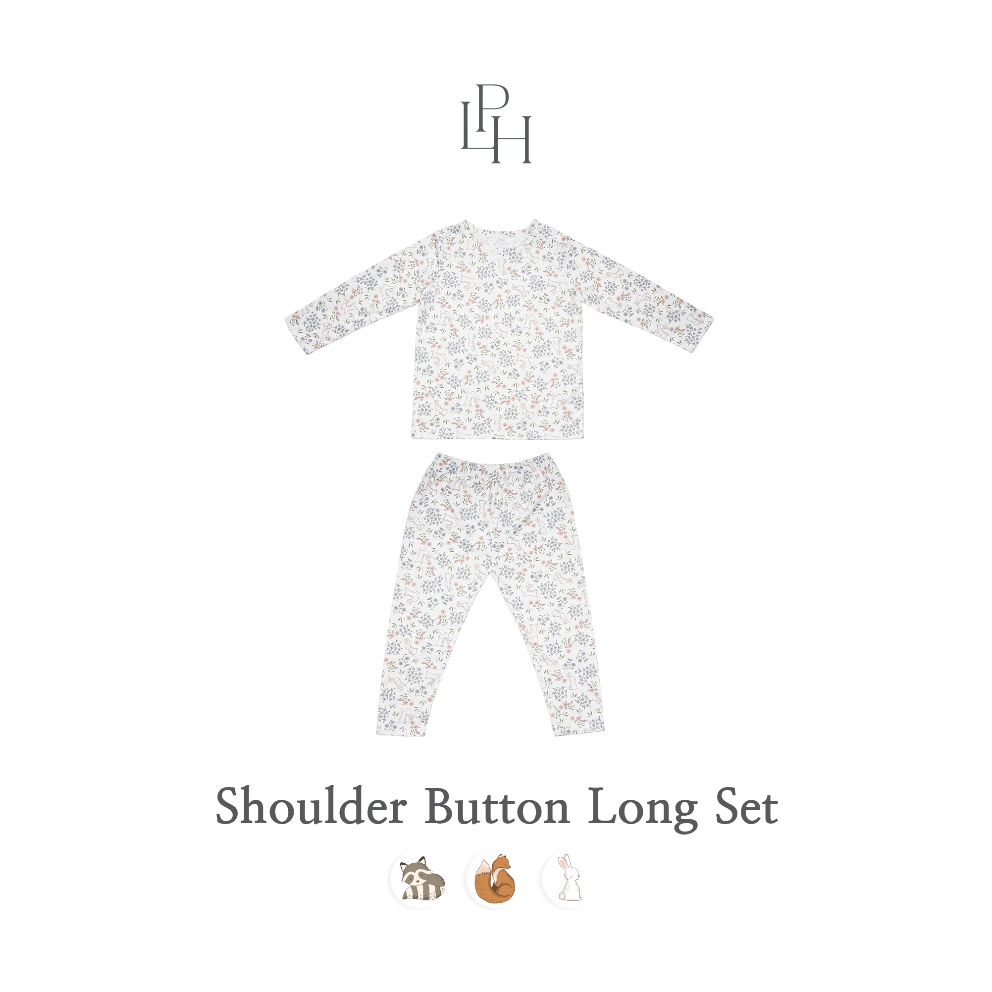Little Wear Shoulder Button Long Set 27.0