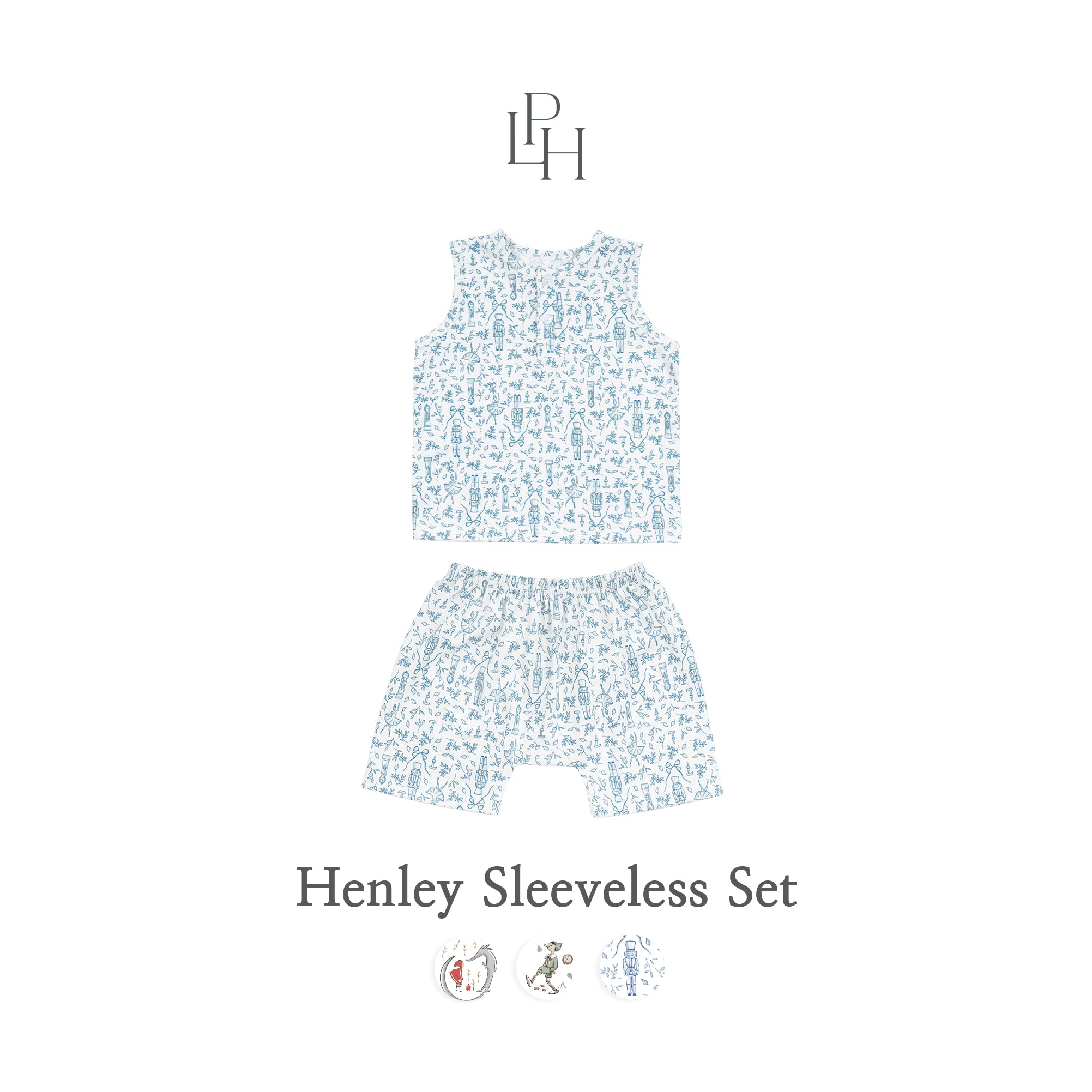 Little Wear Henley Sleeveless Set 28.0