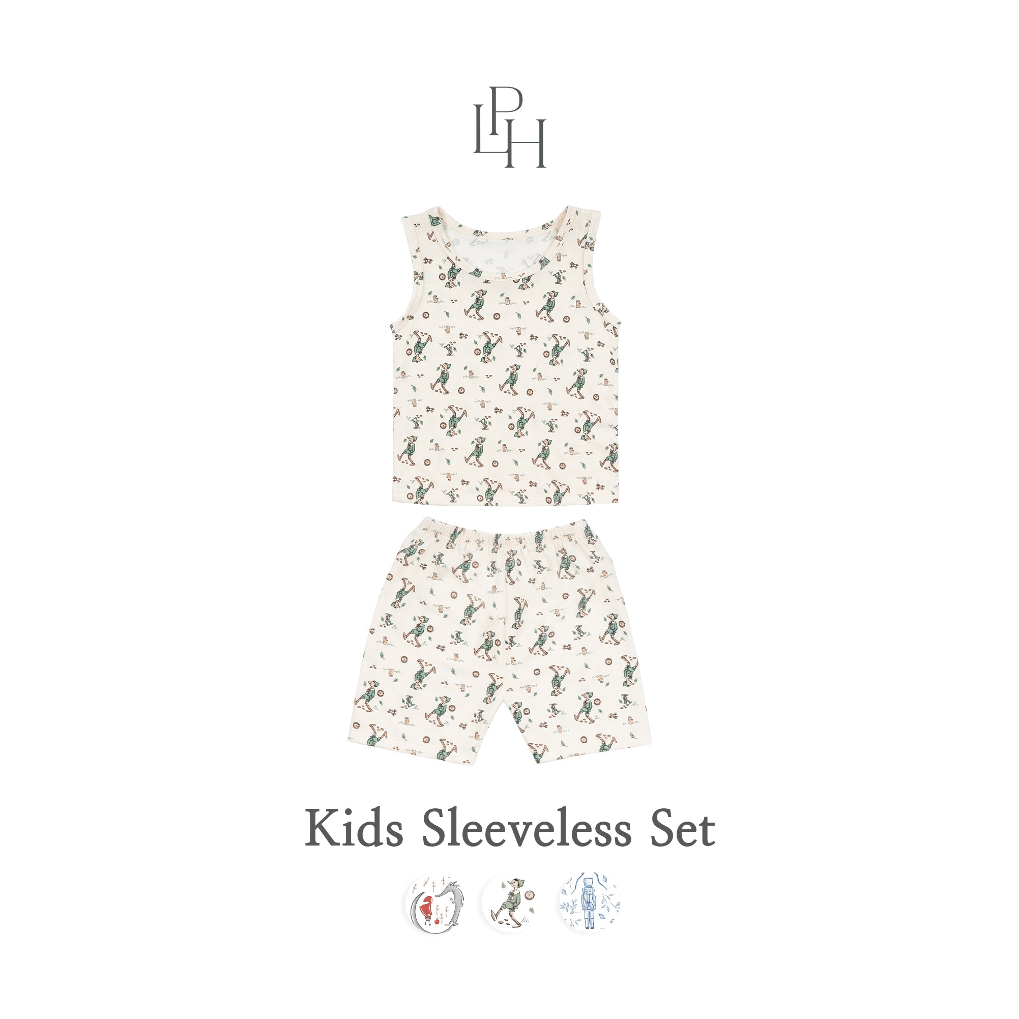 Little Wear Kids Sleeveless Set 28.0