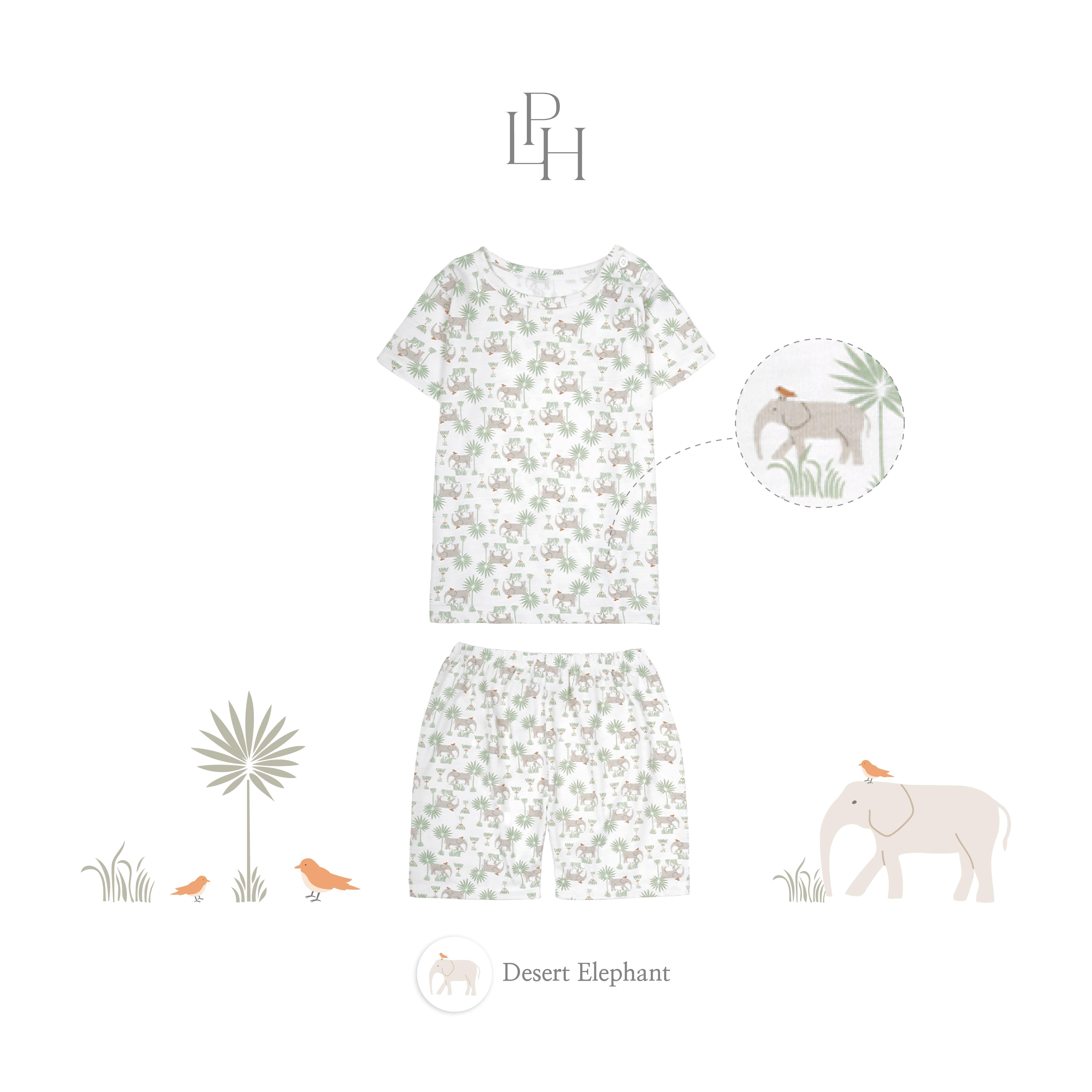 Little Wear Shoulder Button Short Set 29.0