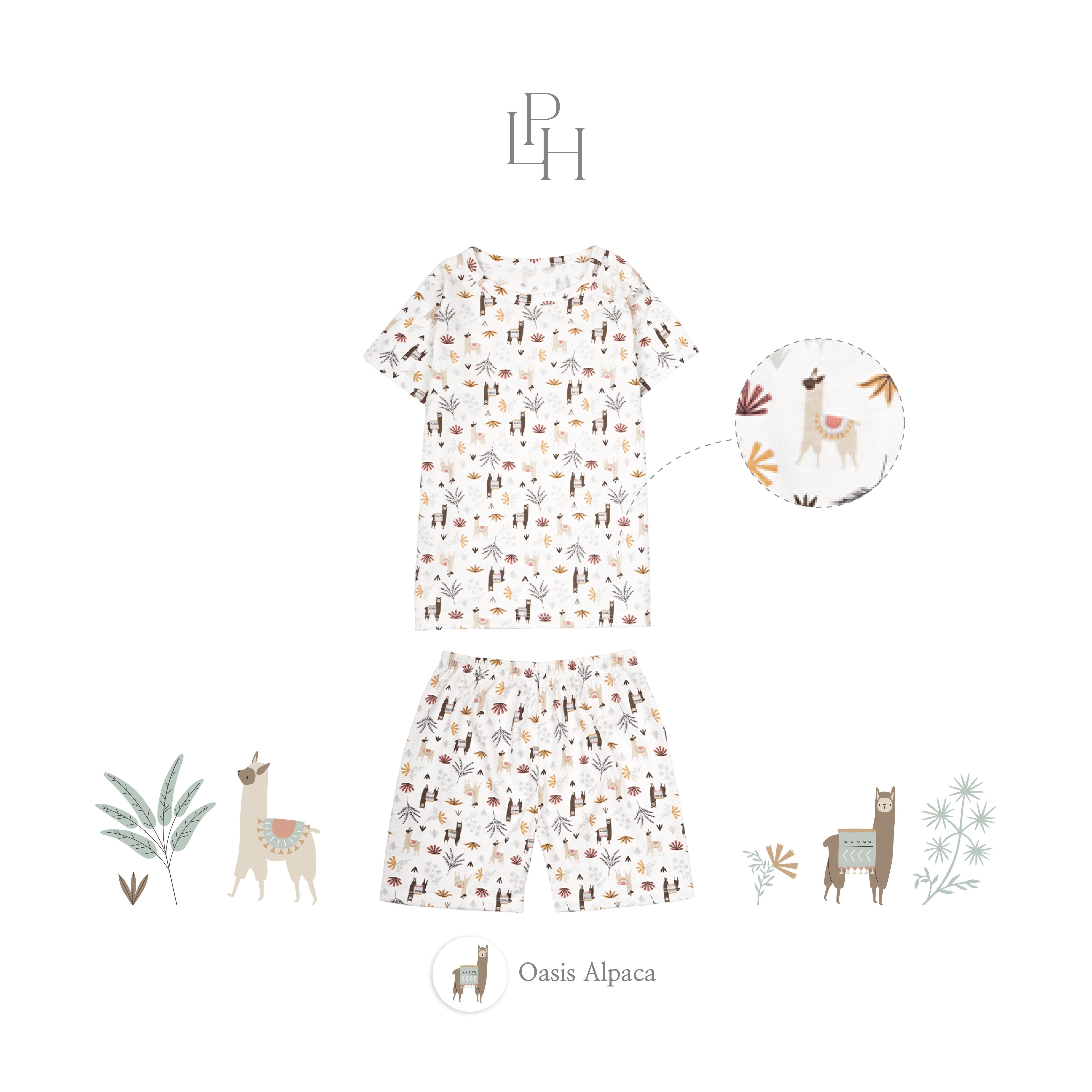 Little Wear Shoulder Button Short Set 29.0