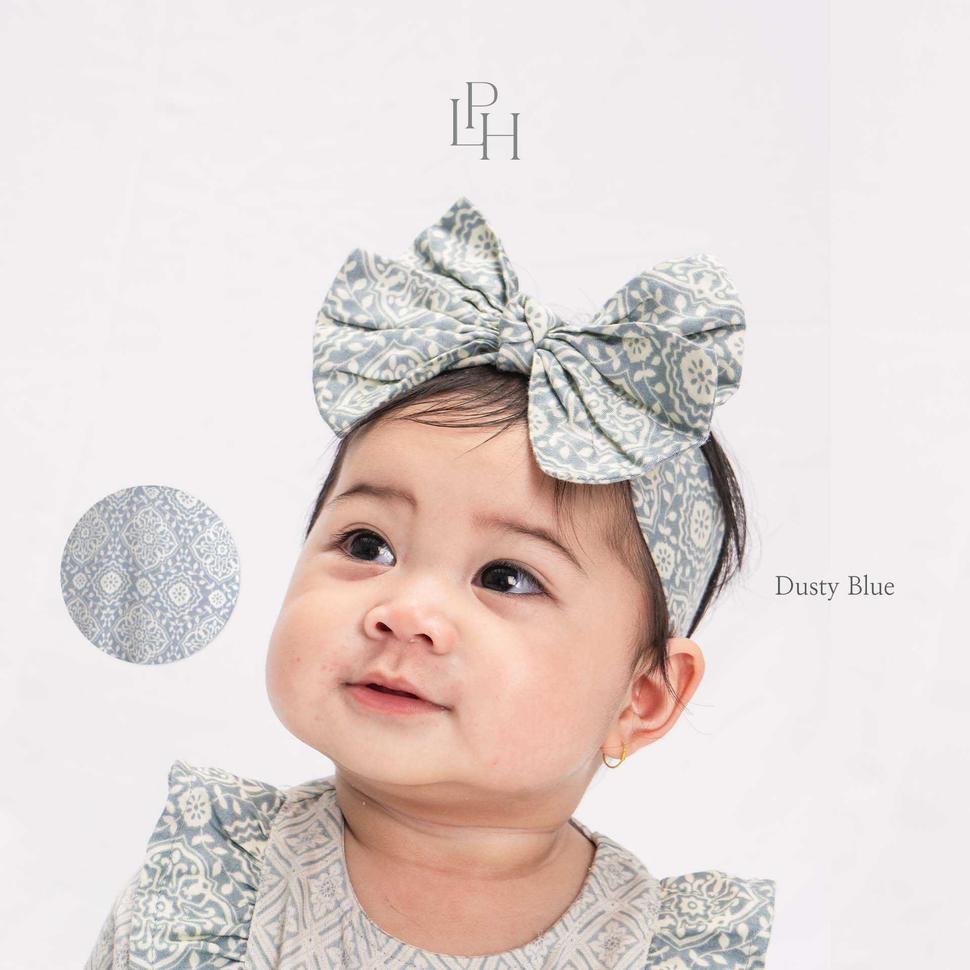 Lila Baby Headband