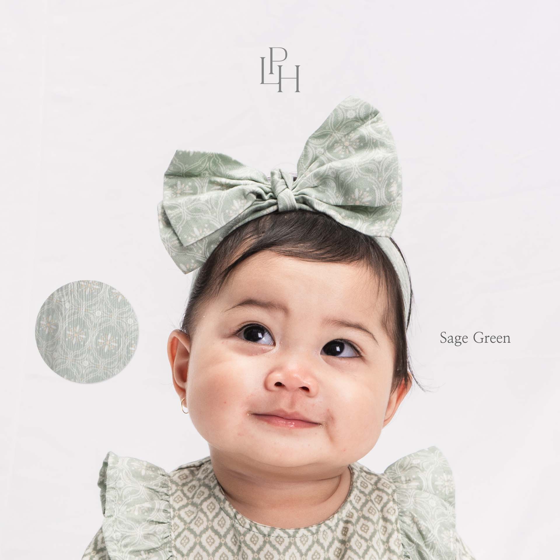 Lila Baby Headband