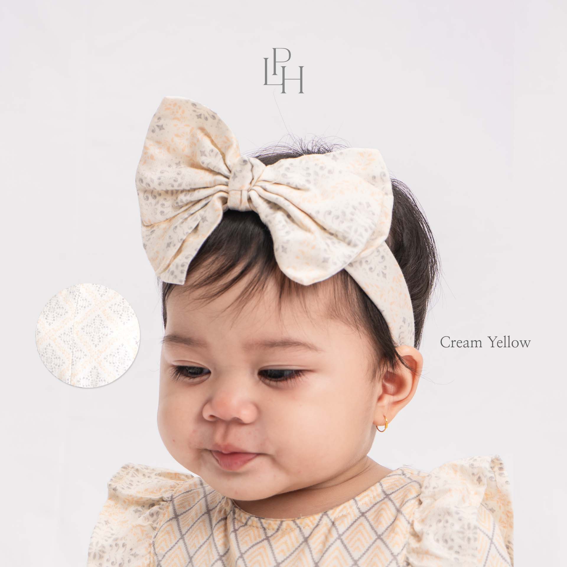 Lila Baby Headband