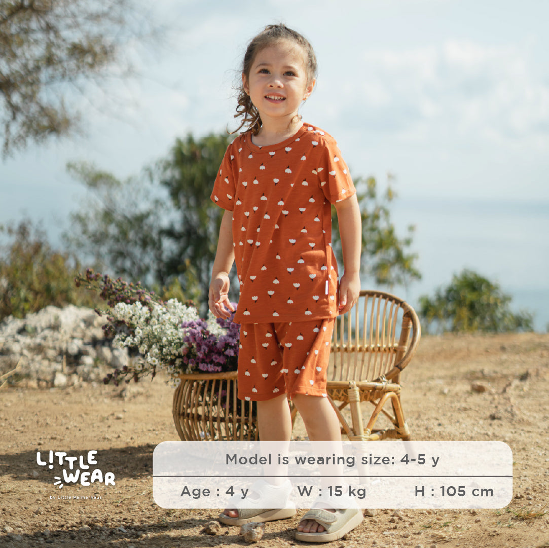 Little Wear Shoulder Button Short Set 18.0