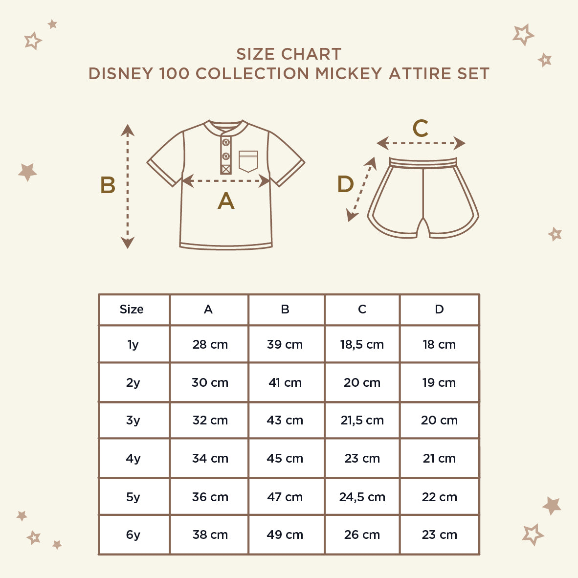 Disney 100 Collection Mickey Attire Set