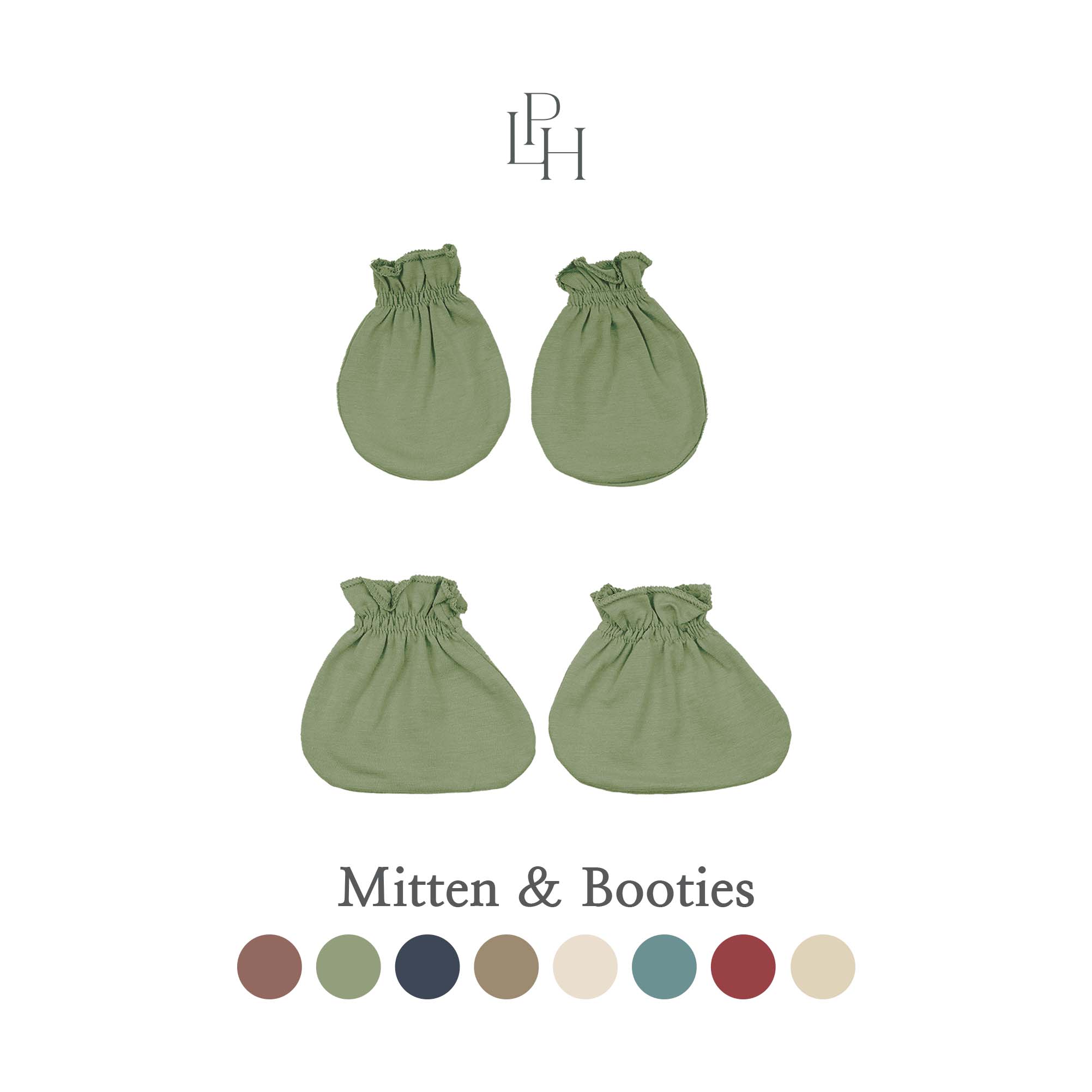 Cotton Mitten & Booties