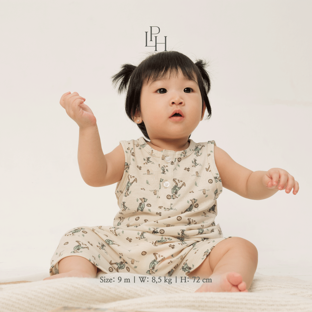 Little Wear Henley Sleeveless Set 28.0