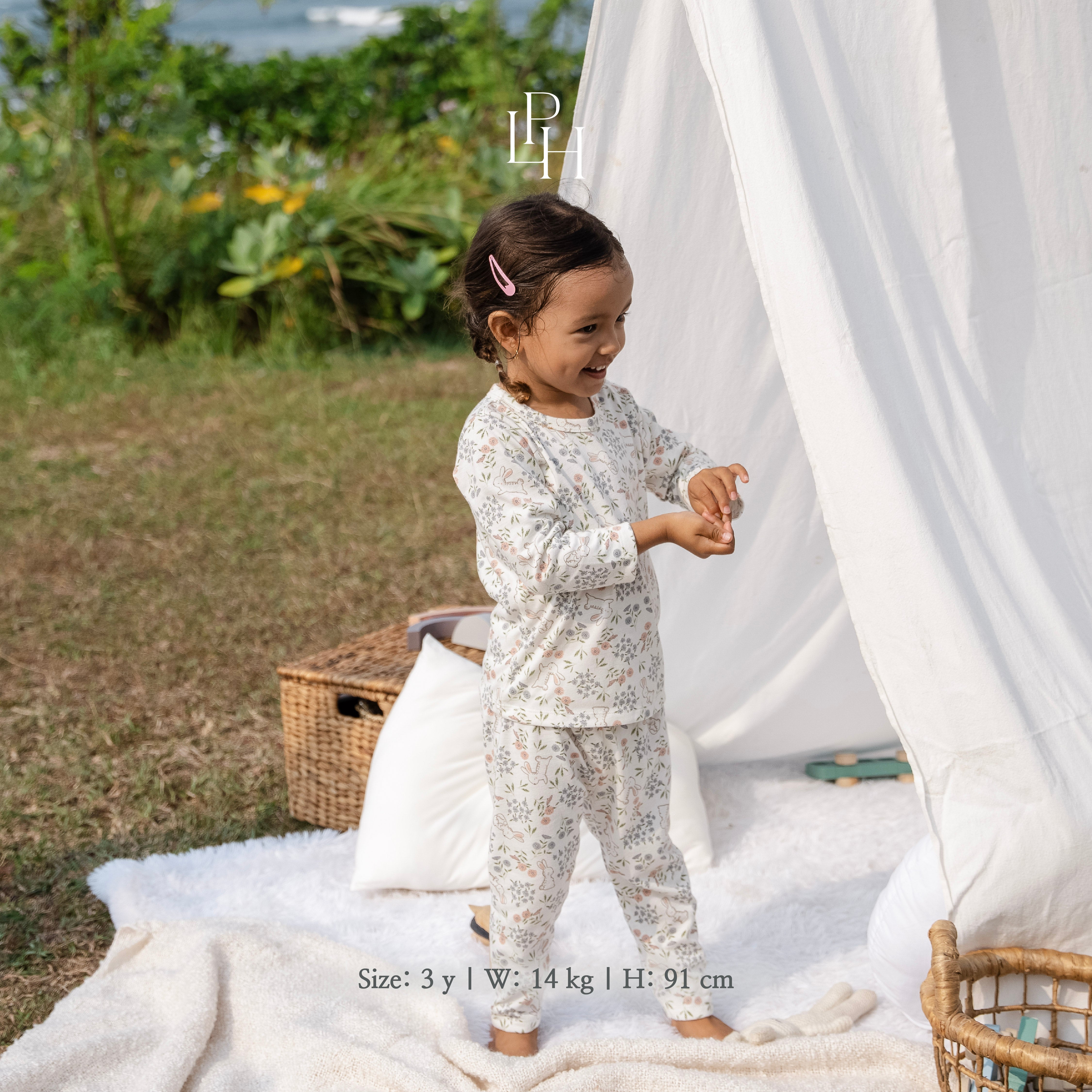 Little Wear Shoulder Button Long Set 27.0