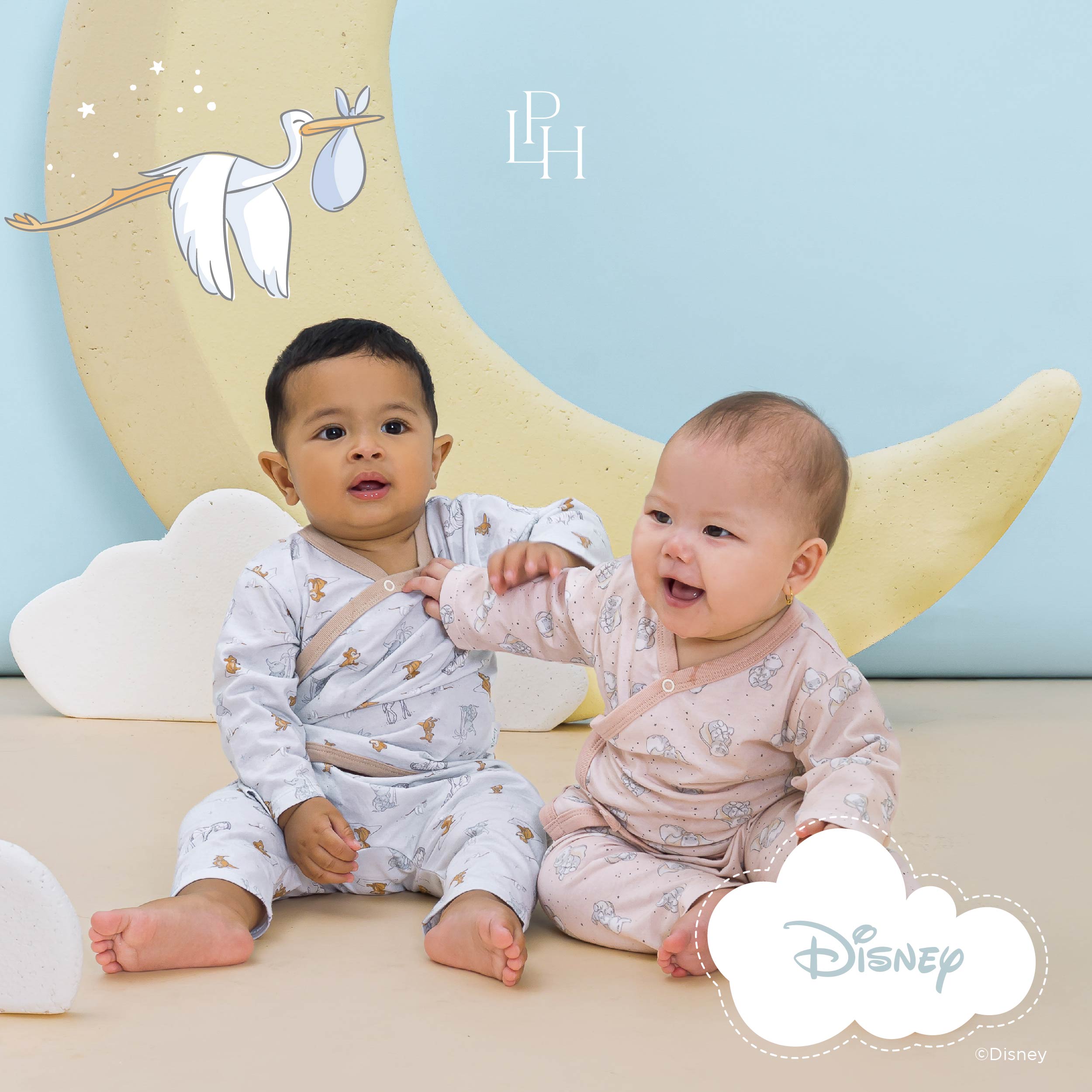Disney's Dumbo Baby Pajamas