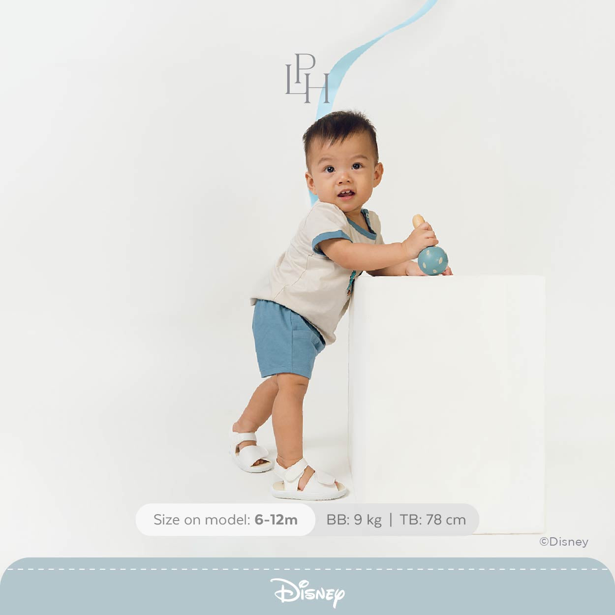 Disney Island Mickey Baby Attire Set